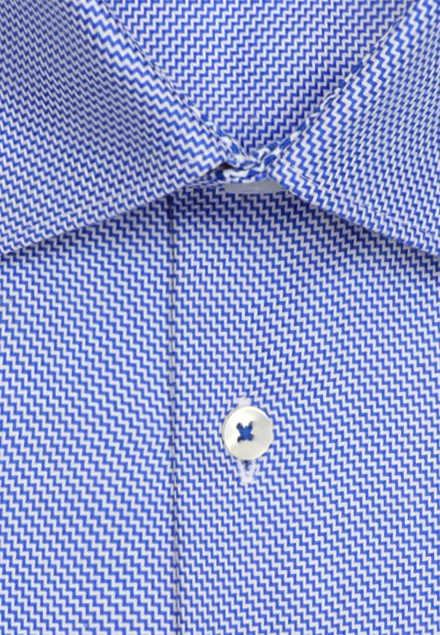 seidensticker Businesshemd »Schwarze Rose« Shaped 1/1 Covered-Button-Down-Kragen Struktur