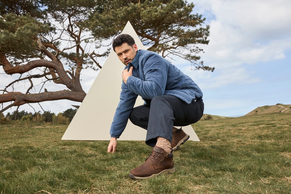 Rieker Schnürboots  Stiefelette, Casual Boots mit Schaftrandpolsterung, TEX-Membran