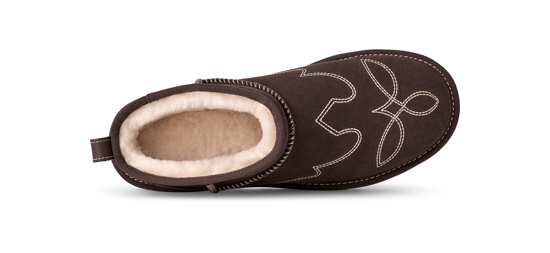 UGG Schlupfboots »UNISEX, M CLASSIC ULTRA MINI WESTERN«  Boots mit Logo-Aufnäher an der Ferse