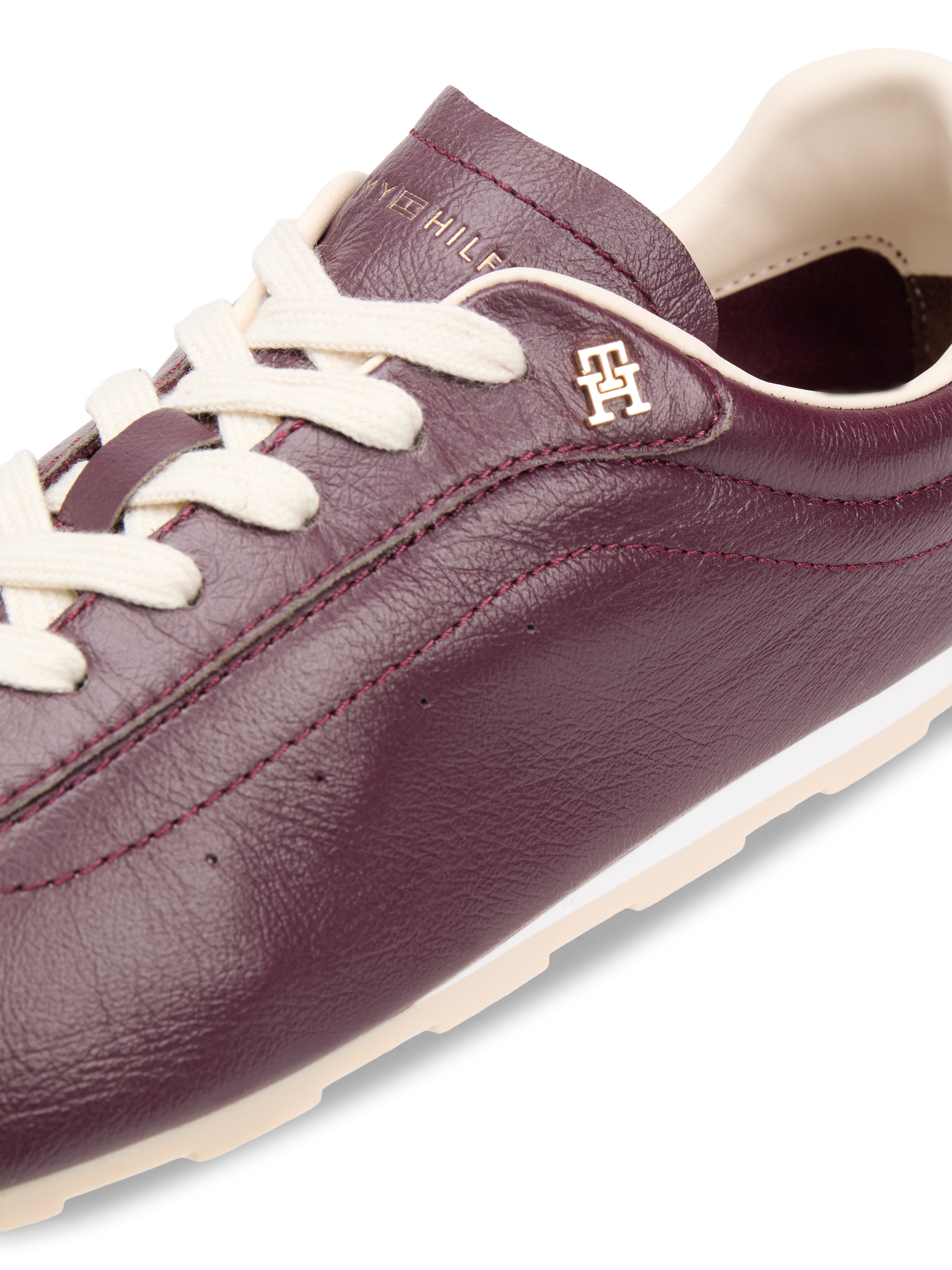 Tommy Hilfiger Sneaker »TH LOW PROFILE RUNNER«  , Freizeitschuh, Halbschuh, Schnürer im Golfer-Look