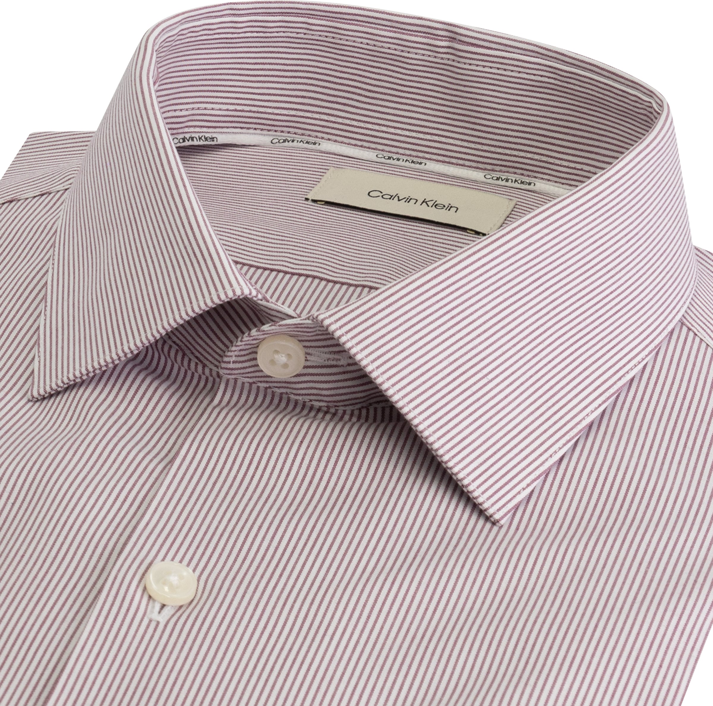Calvin Klein Businesshemd »SLM ENT CLS STR STP«, slim fit, normaler Hemdkragen