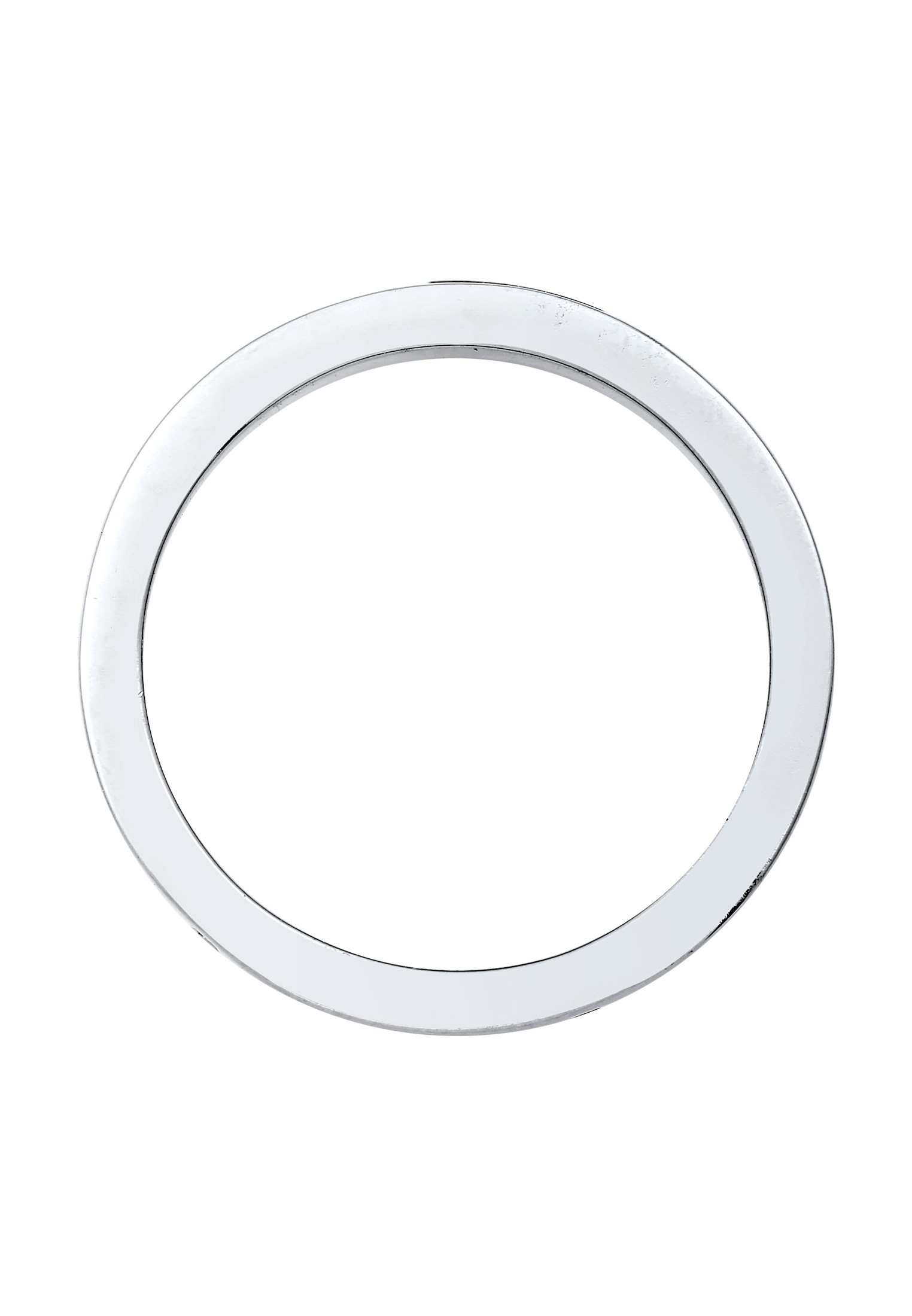 Elli Silberring »Ring Kreuz Cut Out Bandring Religiös Glaube 925 Silber«