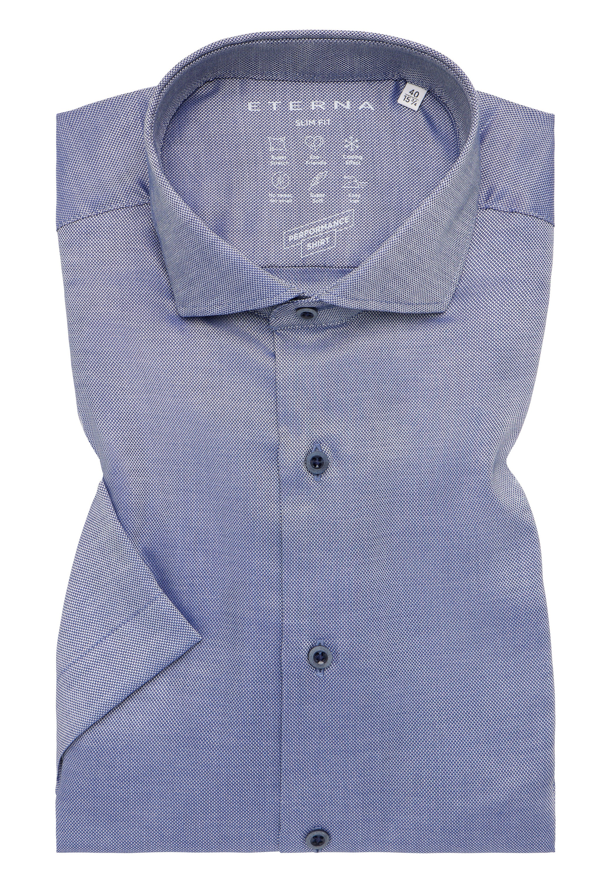 Eterna Kurzarmhemd »SLIM FIT«, EASY IRON (bügelleicht)