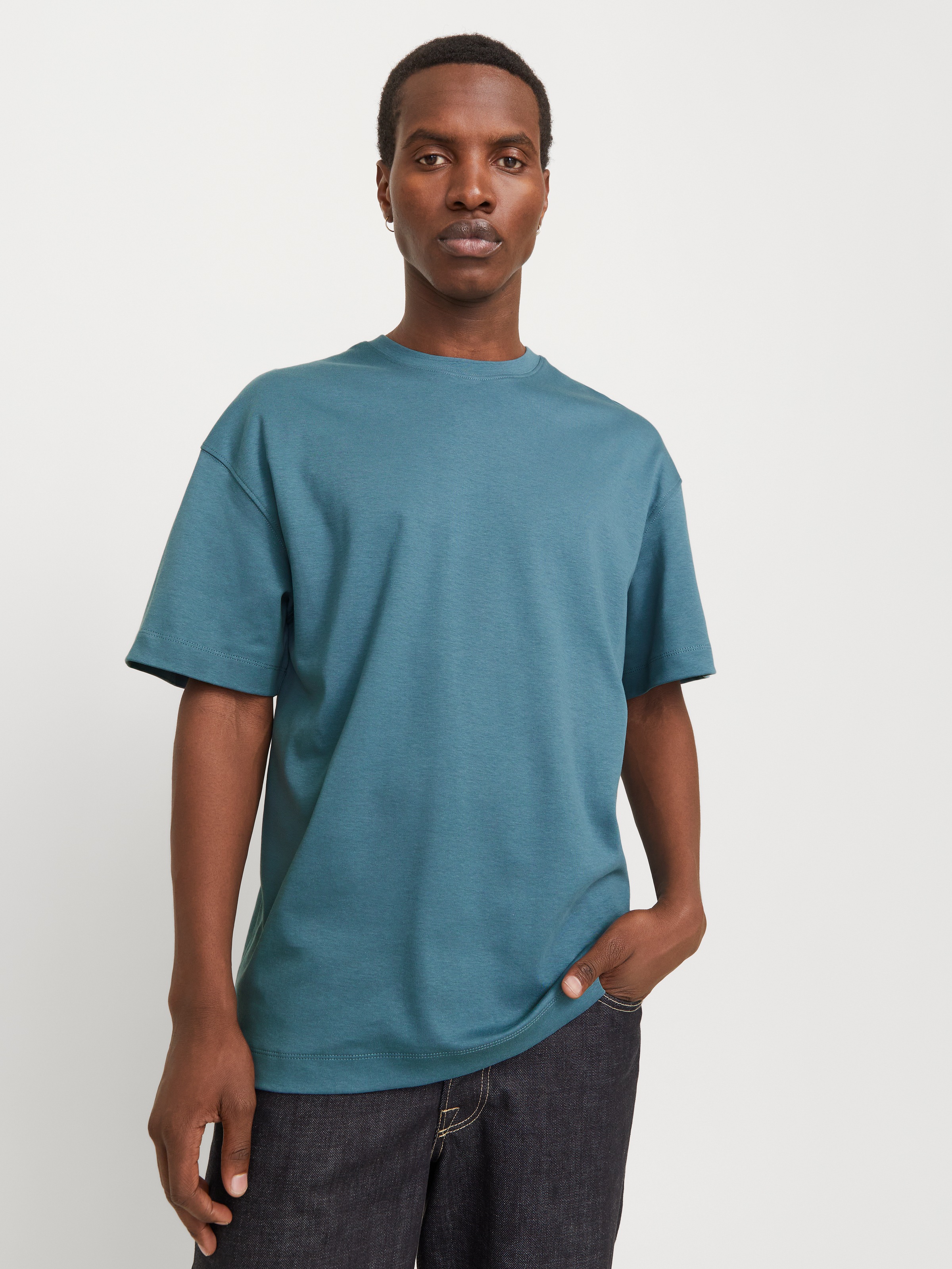 Jack & Jones Rundhalsshirt »JJEURBAN EDGE TEE SS O-NECK NOOS«, mit Rundhalsausschnitt
