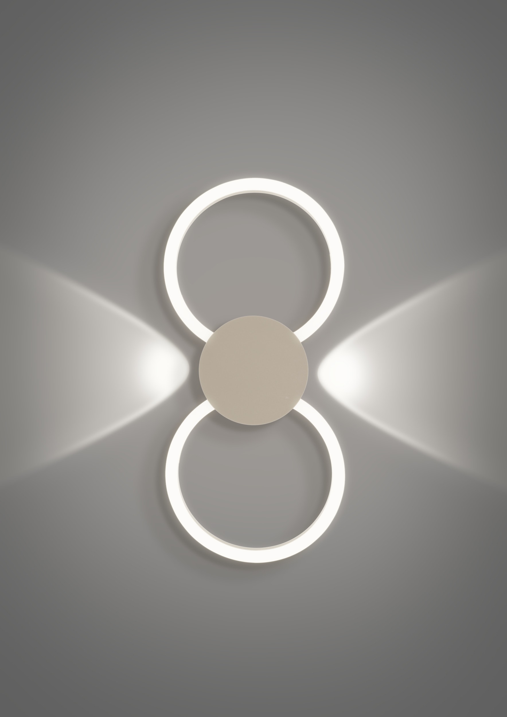 EGLO Deckenleuchte »VENTICELLO 1 Deckenlampe - Alu - LED;LED - 20W;0,91W - IP20« LED-Modul 1 Stk. Warmweiß Wohzimmerlampe, Esszimmerlampe, Flur, Schlafzimmer, L66 x B30 x H5 cm