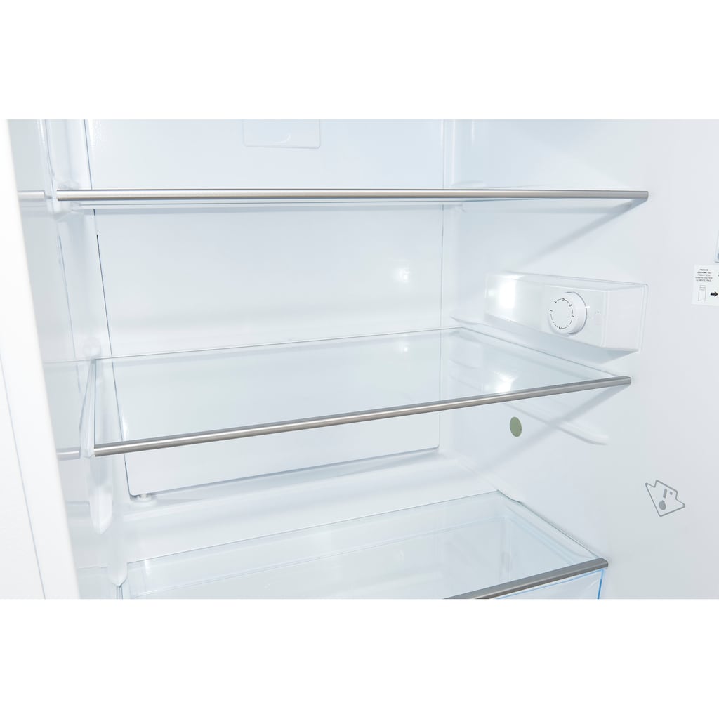 exquisit Kühlschrank »KS16-V-H-010D«, KS16-V-H-010D weiss, 85,5 cm hoch, 56 cm breit