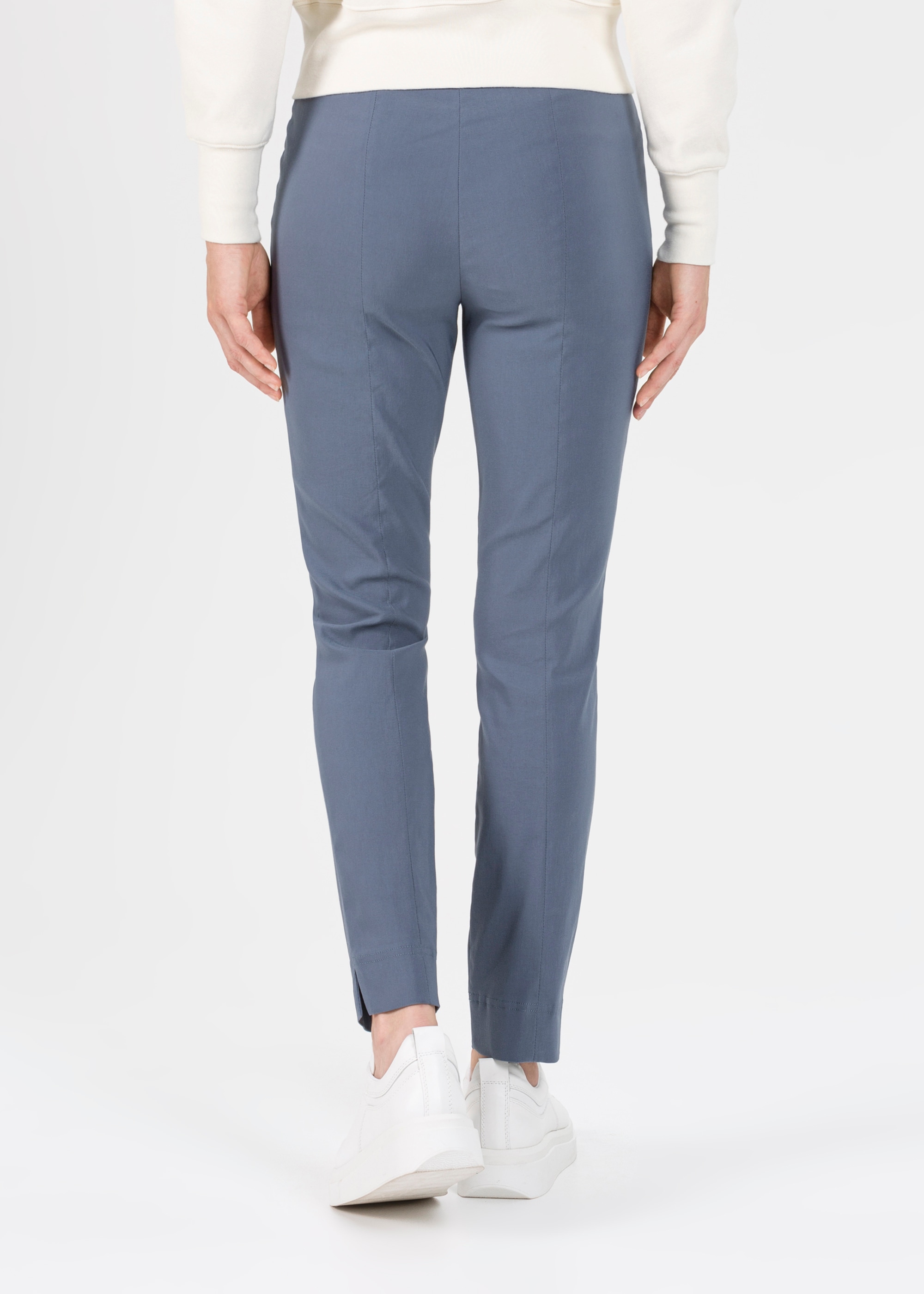 Stehmann Stoffhose »Loli«, Sommerhose mit Schlitz am Beinabschluss
