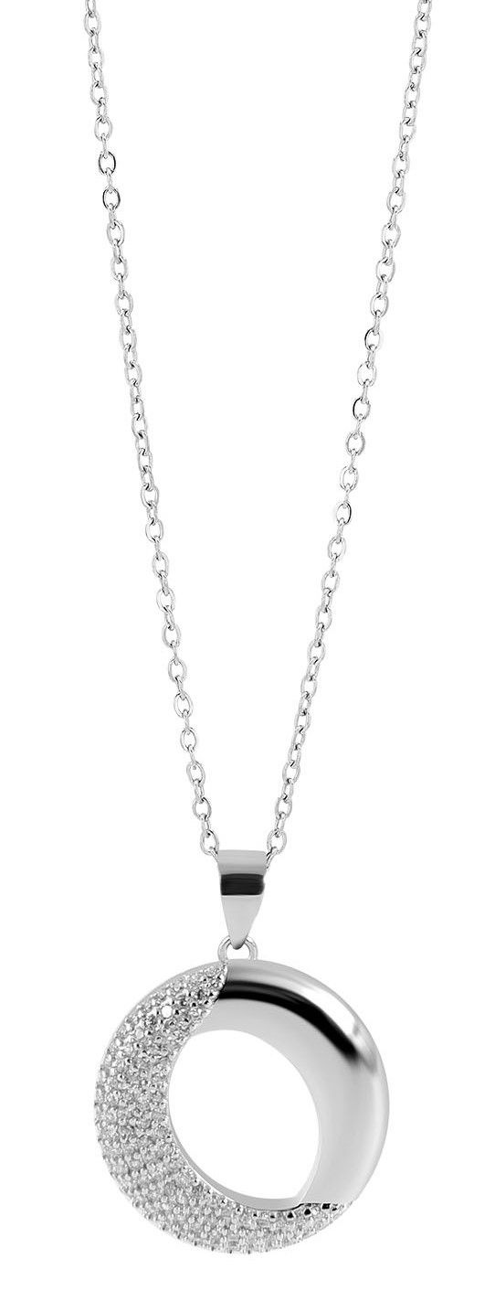 Adelia´s Kette ohne Anhänger »925 Silber Halskette mit Anhänger 41 cm mit funkelnden Zirkonia«