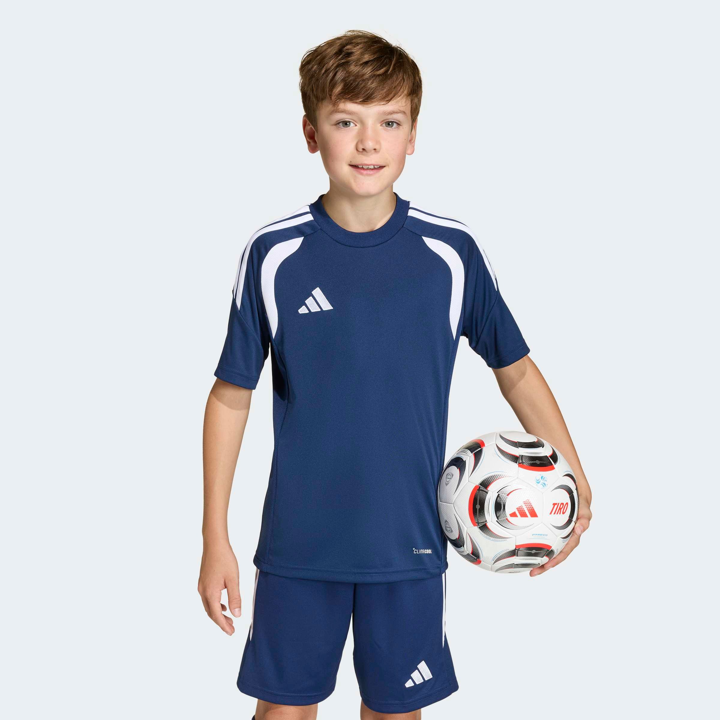 adidas Performance Fußballtrikot »TIRO26 LIGA KIDS TRIKOT« für Kinder, ohne Verschluss, mit climacool®