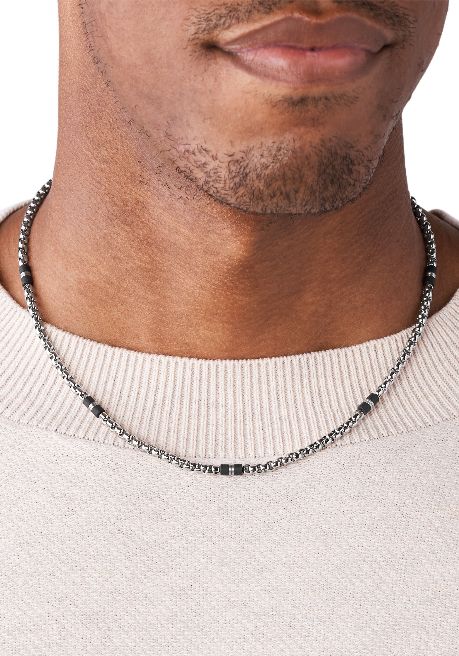 Fossil Edelstahlkette »MENS DRESS, JF03314040«