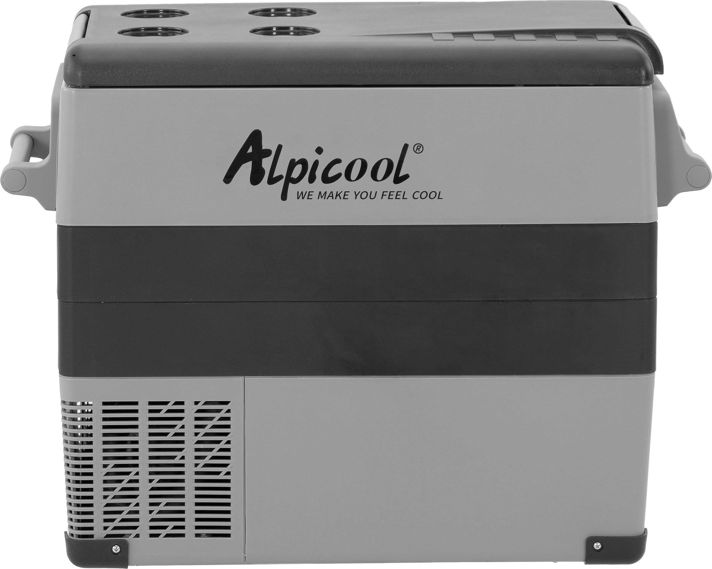 ALPICOOL Elektrische Kühlbox CF35, 35 l, 35L Kompressor-Kühlbox, im  Fahrzeug und zu Hause nutzbar