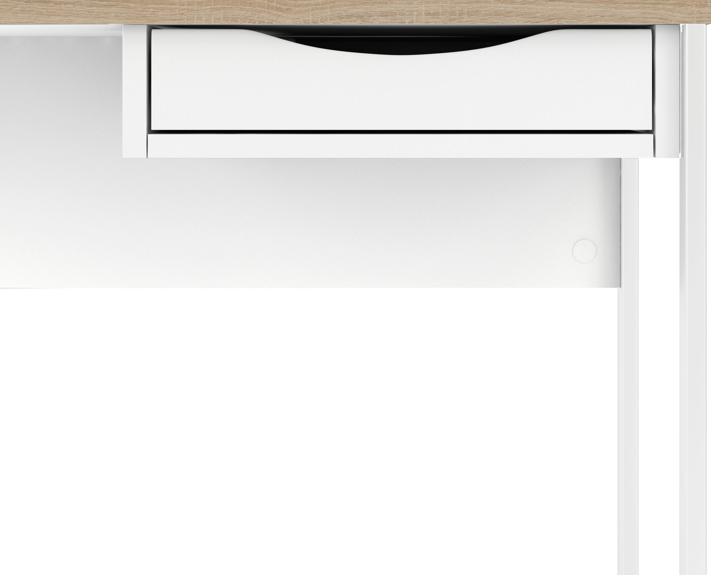 INOSIGN Schreibtisch »Plus«, mit vielen Stauraummöglichkeiten, zeitloses Design