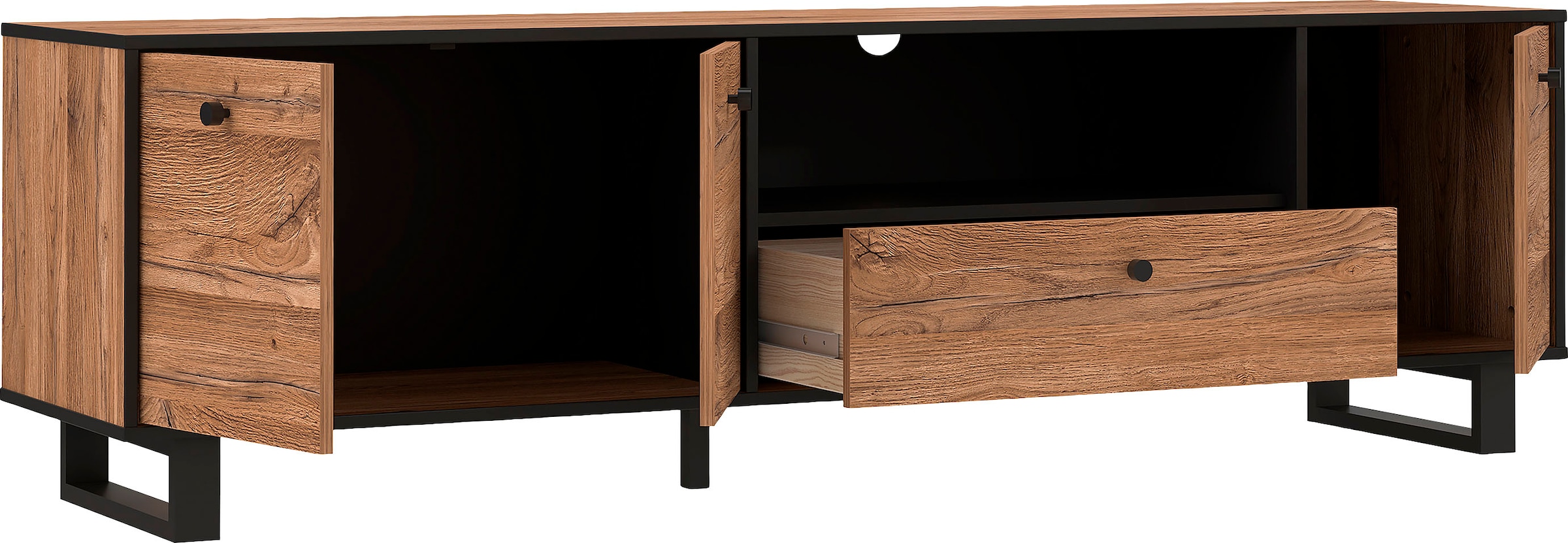 FORTE Lowboard »TV-Board, TV-Schrank«, Breite ca. 180 cm