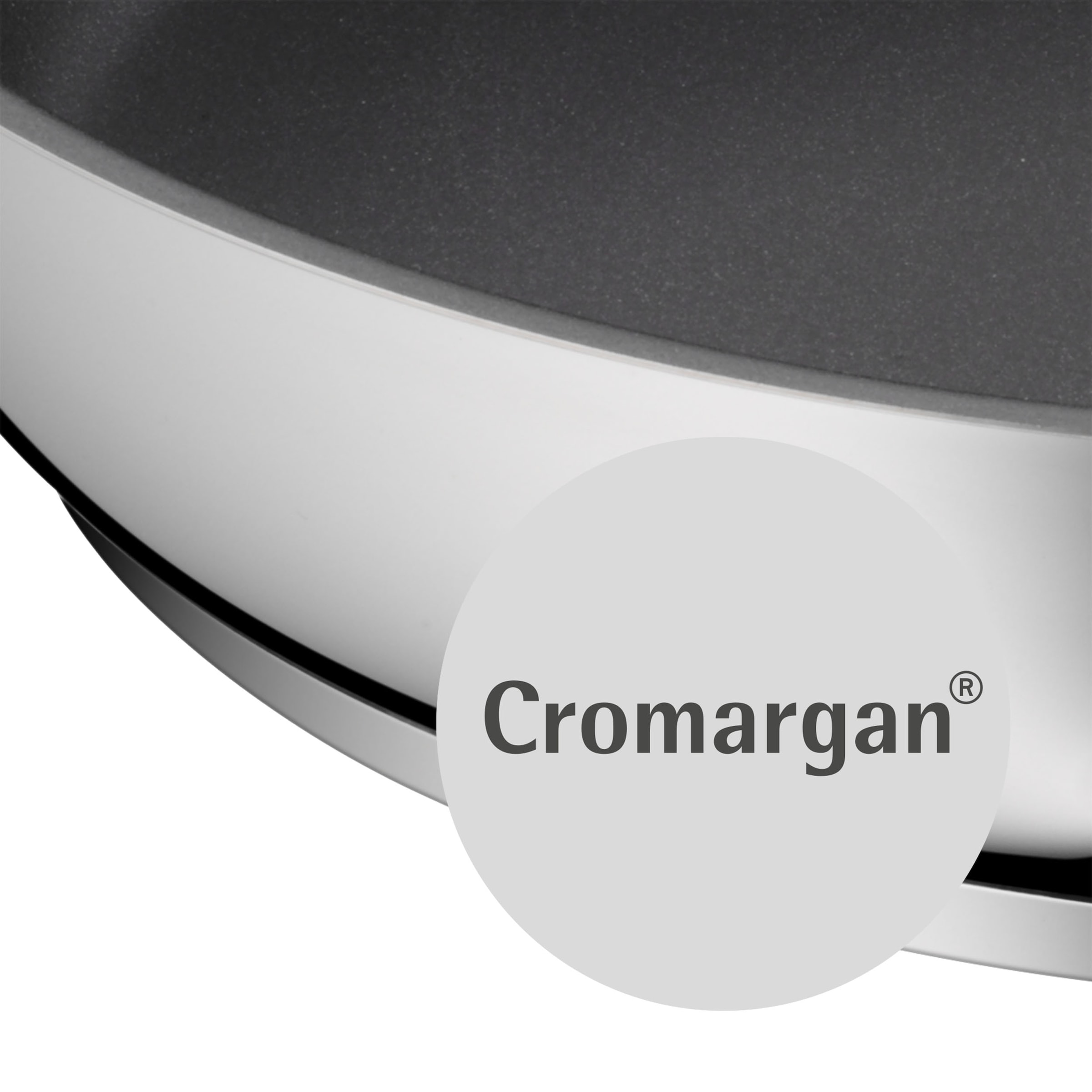 WMF Bratpfanne »Durado Edelstahlpfanne 28 cm, Induktion«, Cromargan® Edelstahl Rostfrei 18/10, (1 tlg.), Antihaftbeschichtet,für alle Herdarten geeignet, energiesparend