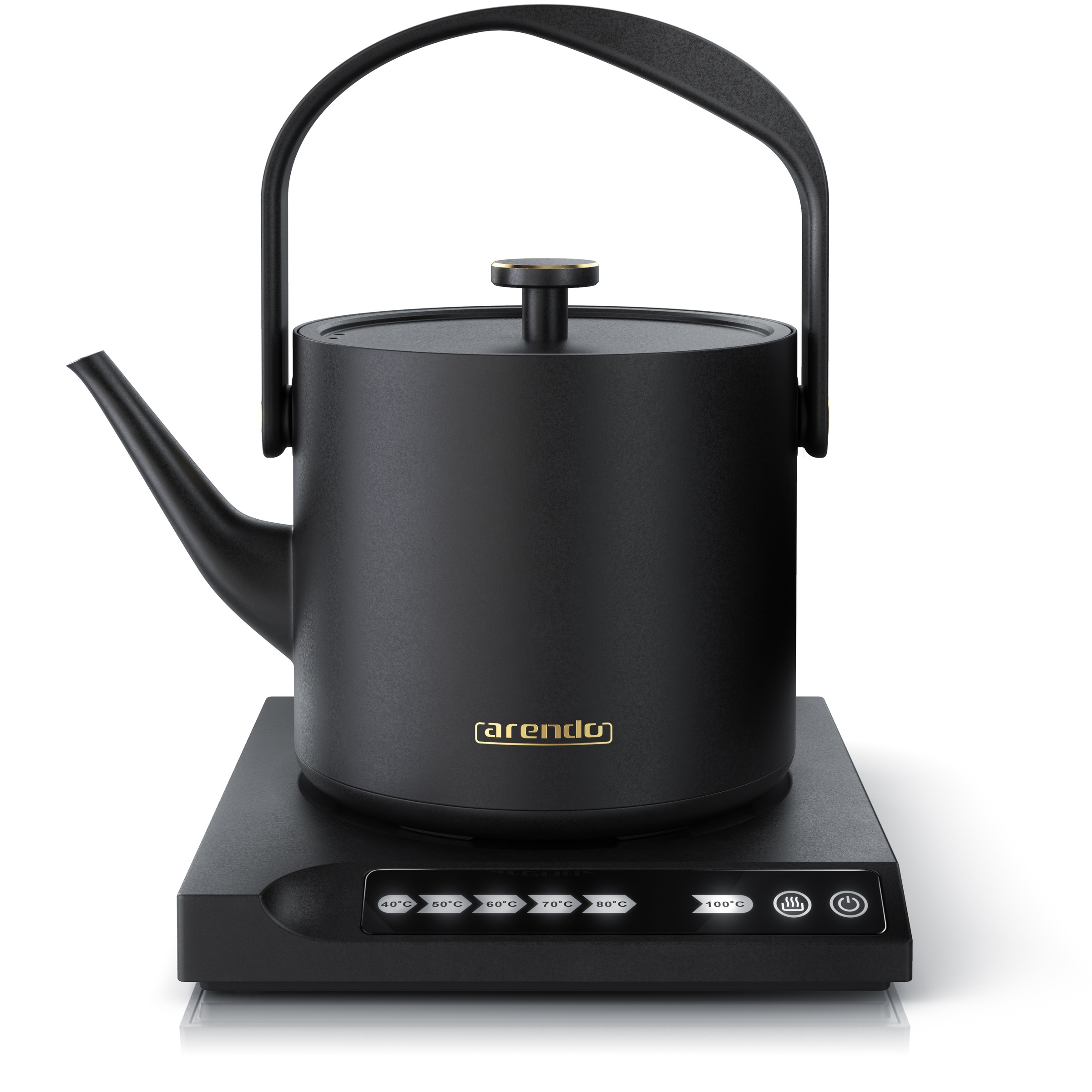 Wasserkocher, MIZU 0,5L - 1000 Watt - 40° bis 100°, 0.5 Liter, 1000...