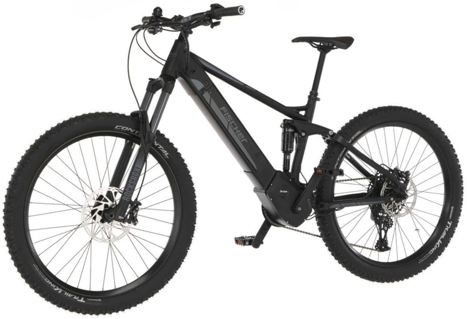 FISCHER Fahrrad E-Bike »MONTIS 6.0i Fully 504 44«, 12 Gang, SRAM, SX 11-50 Kettenschaltung, Pedelec