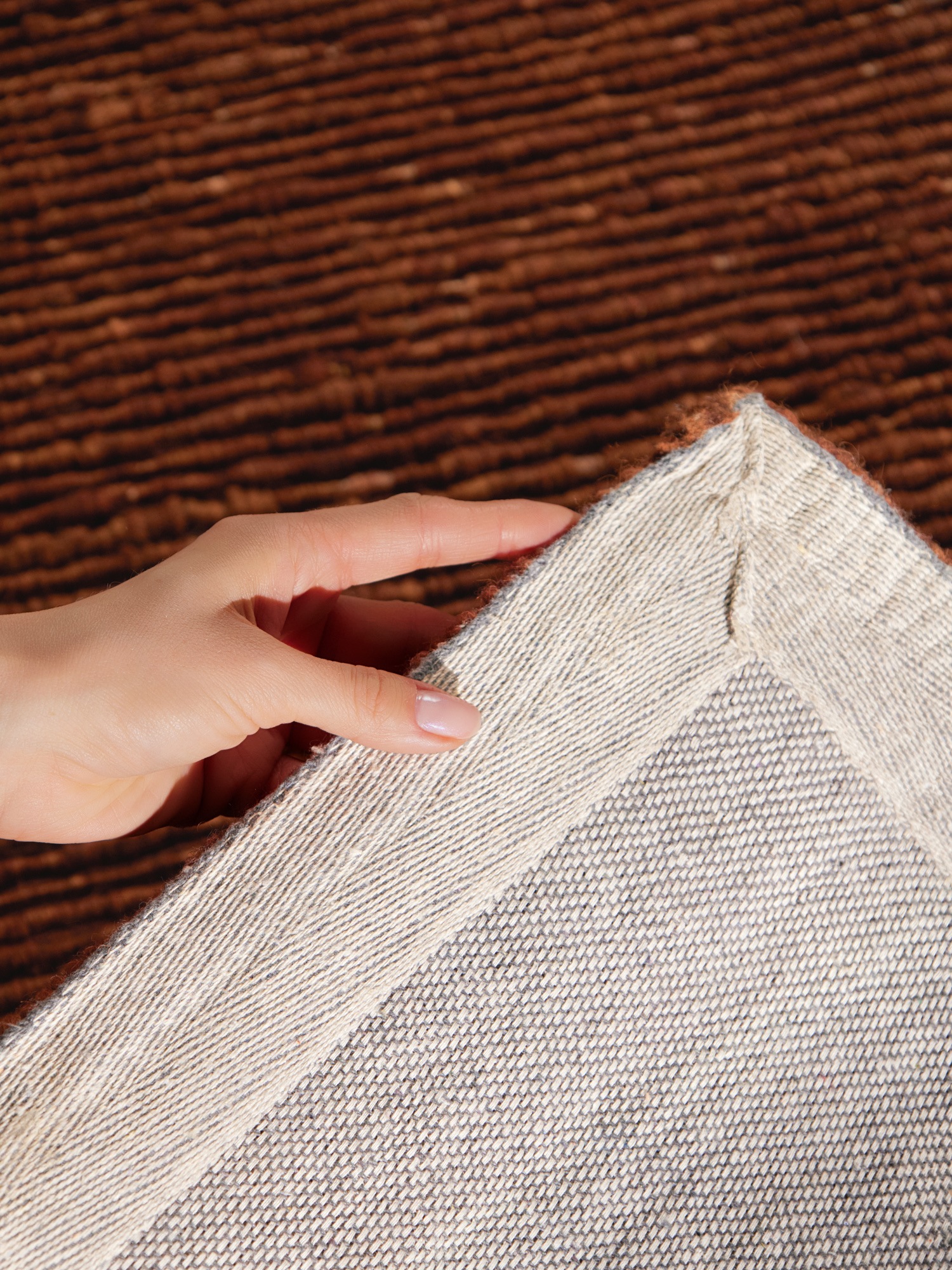 Ted Baker Wollteppich »Woolwich« rechteckig 10 mm Höhe Wolle, Naturteppich, Handgemacht, Wohnzimmer, Schlafzimmer, Hygge