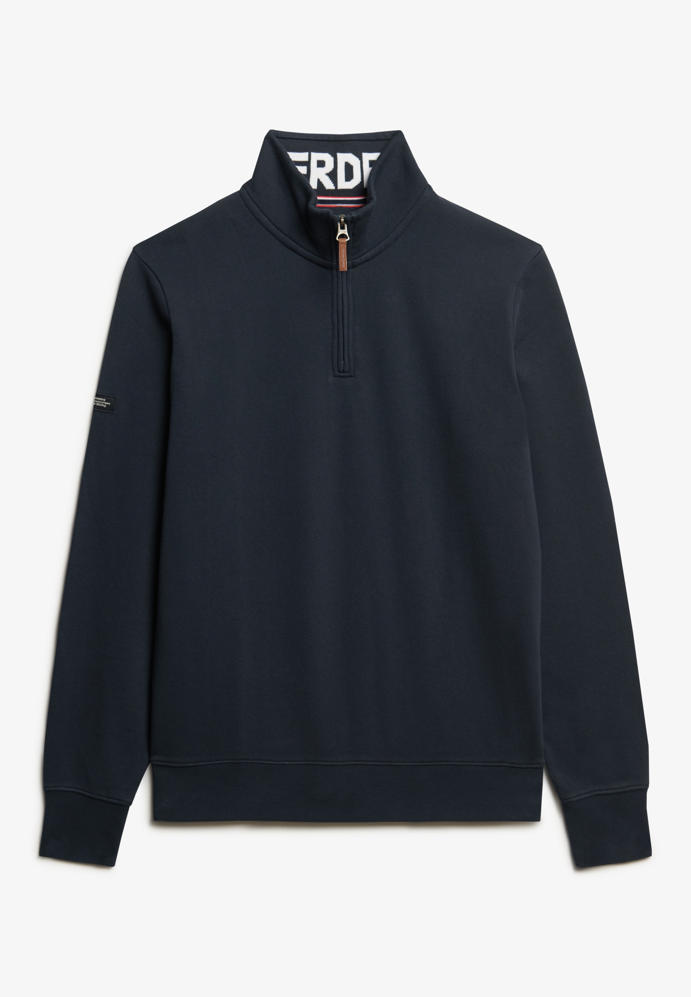 Superdry Sweatshirt »CORE LOGO HENLEY«, mit Stehkragen und kurzem Reißverschluss im Troyer-Look