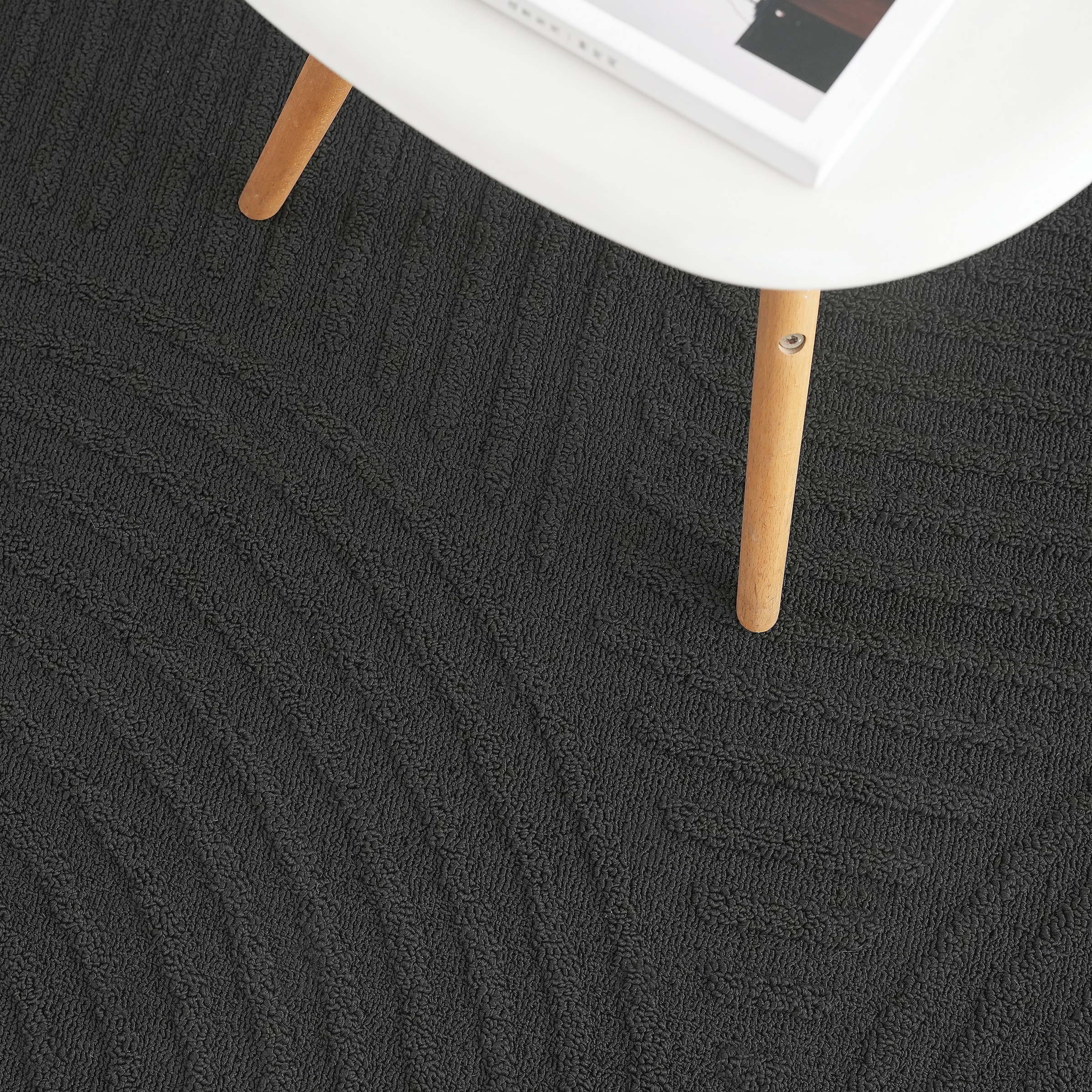 my home Teppich »Jola Hoch-Tief-Design, Scandi-Look, Zen«, rechteckig, 10 mm Höhe, Boho, Modern, 3D, Wohnzimmer, Schlafzimmer, wasserabweisend