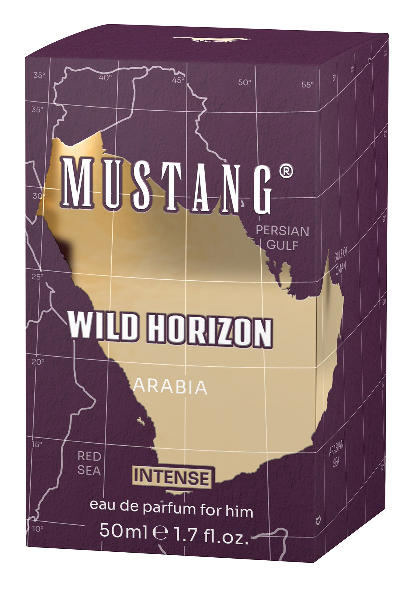 MUSTANG Eau de Parfum »Wild Horizon Arabia« flüssige Formulierung, mit 50 ml, für eine einfache Anwendung