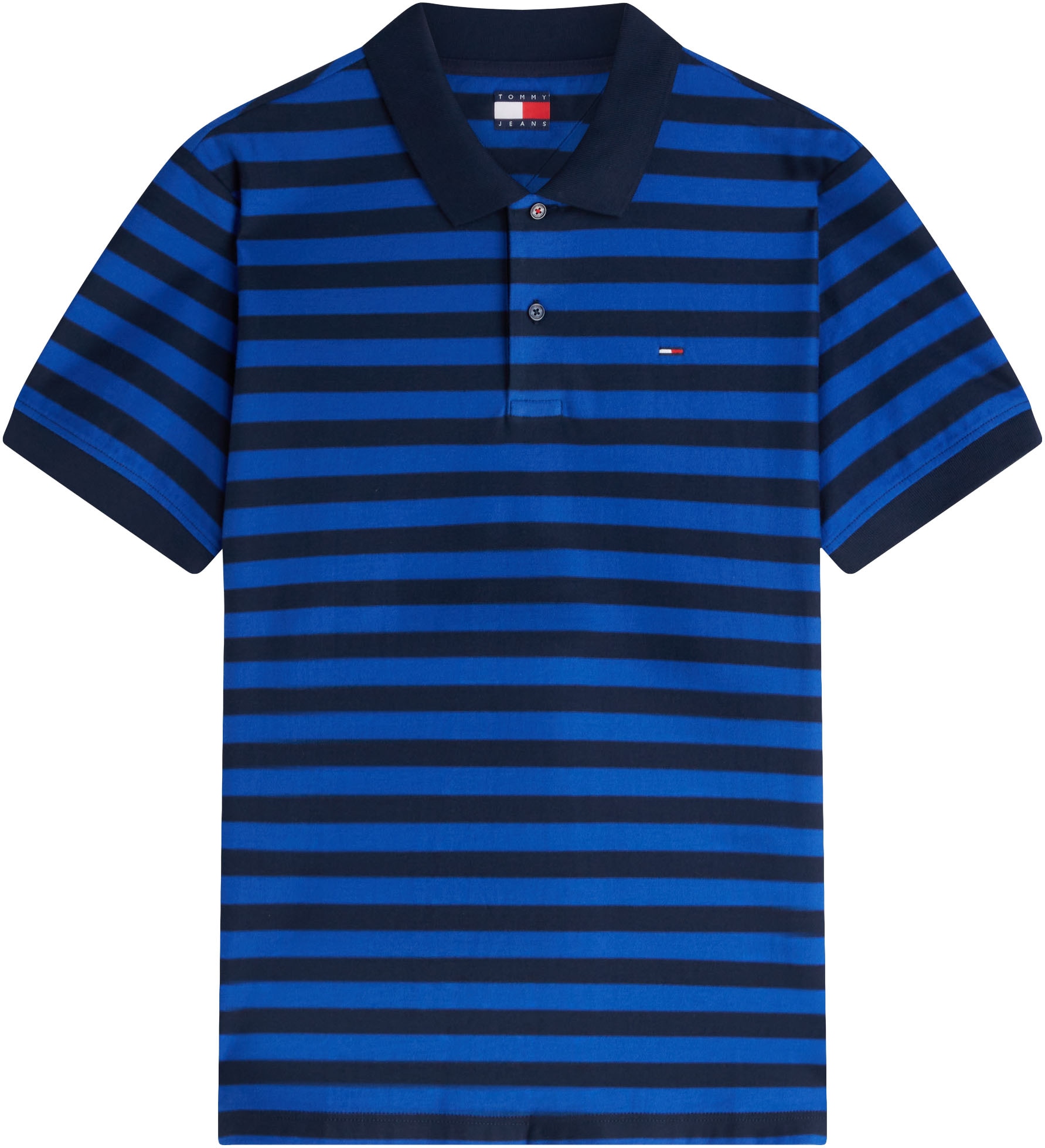 Tommy Jeans Poloshirt »TJM REG STRIPE POLO EXT« aus Baumwoll-Jersey, Regular Fit