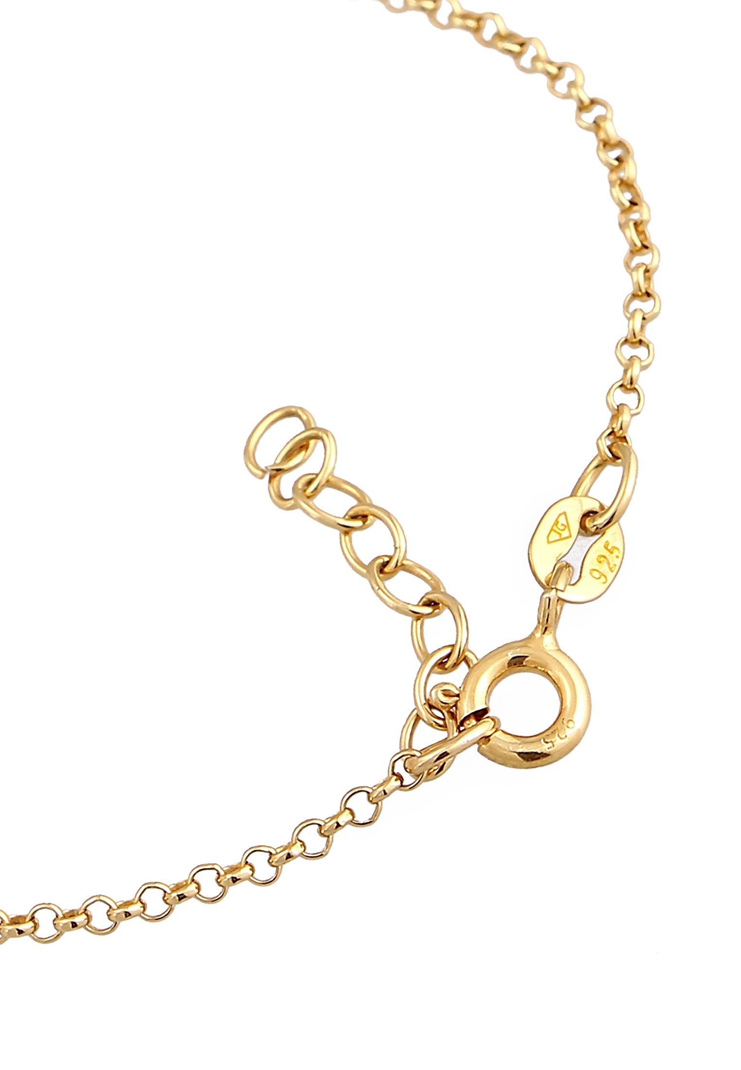 Elli Armkette »Armband Kinder Muschelkernperle Silber 925«