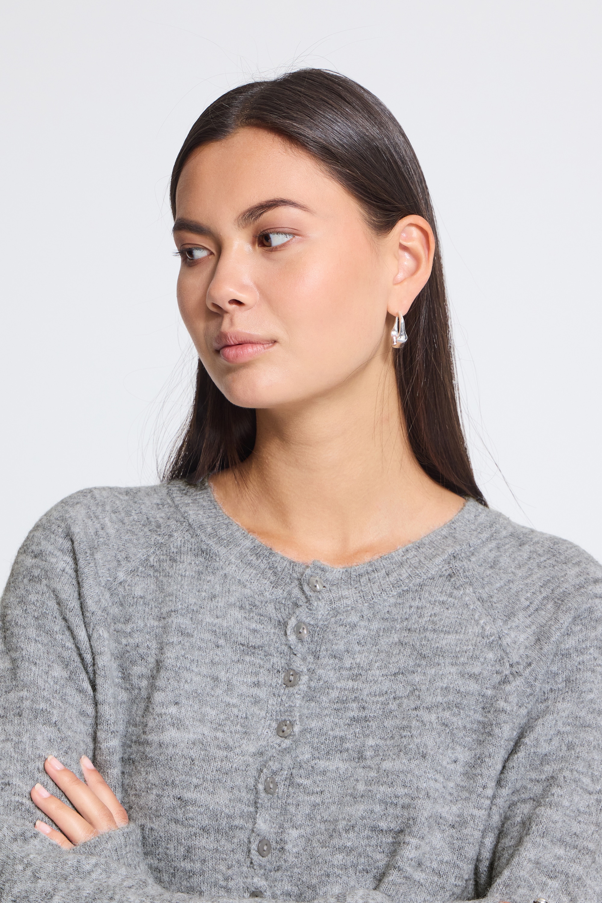 Ichi Strickjacke »Damen Langarm IHSAGE«