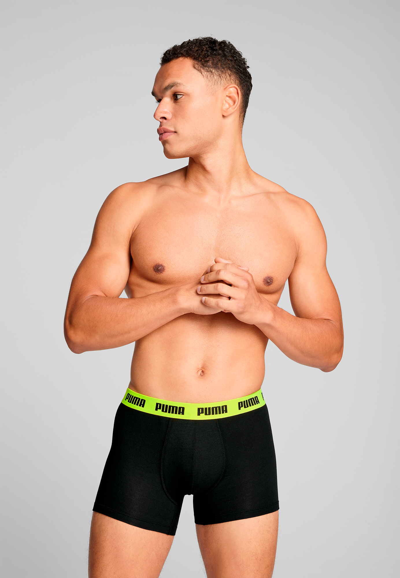 PUMA Boxershorts »PUMA MEN EVERYDAY BOXERS 3P«, (3er Pack), mit Komfortbund