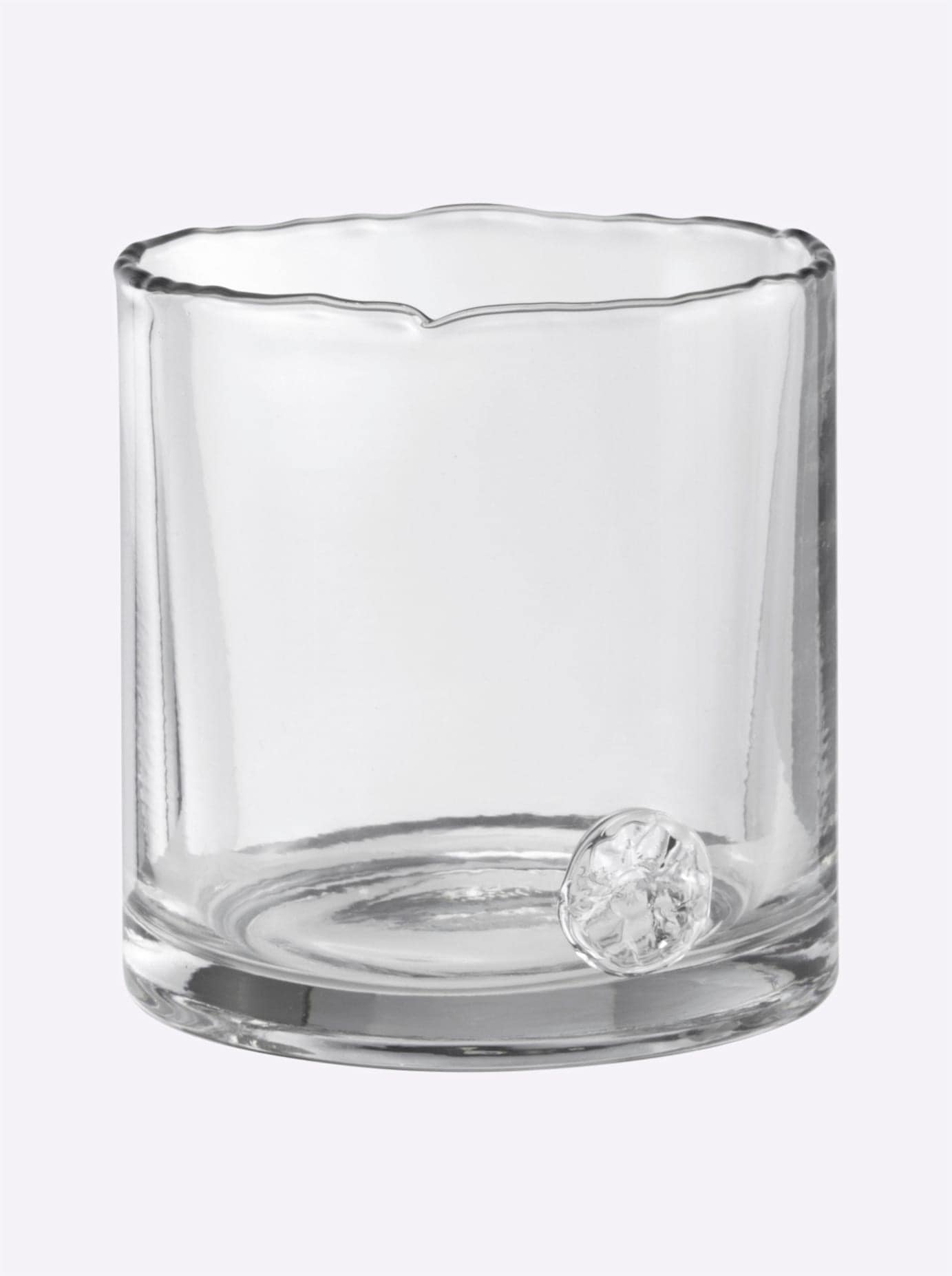 Windlicht in farblos, Größe B/H/T: 15 cm x 20 cm x 15 cm