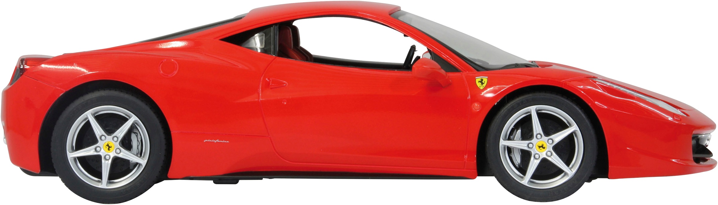 Jamara RC-Auto »Deluxe Cars, Ferrari 458 Italia, 1:14, rot, 2,4GHz«, mit LED-Licht