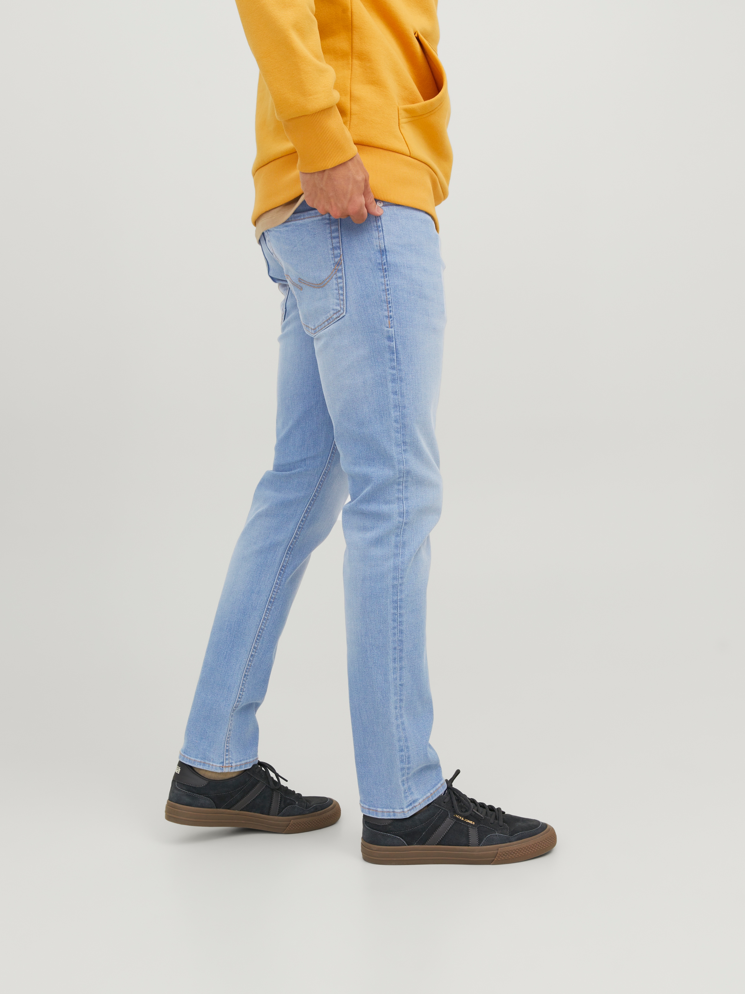 Jack & Jones PlusSize Slim-fit-Jeans »JJIGLENN JJORIGINAL MF 071 NOOS PLS«
