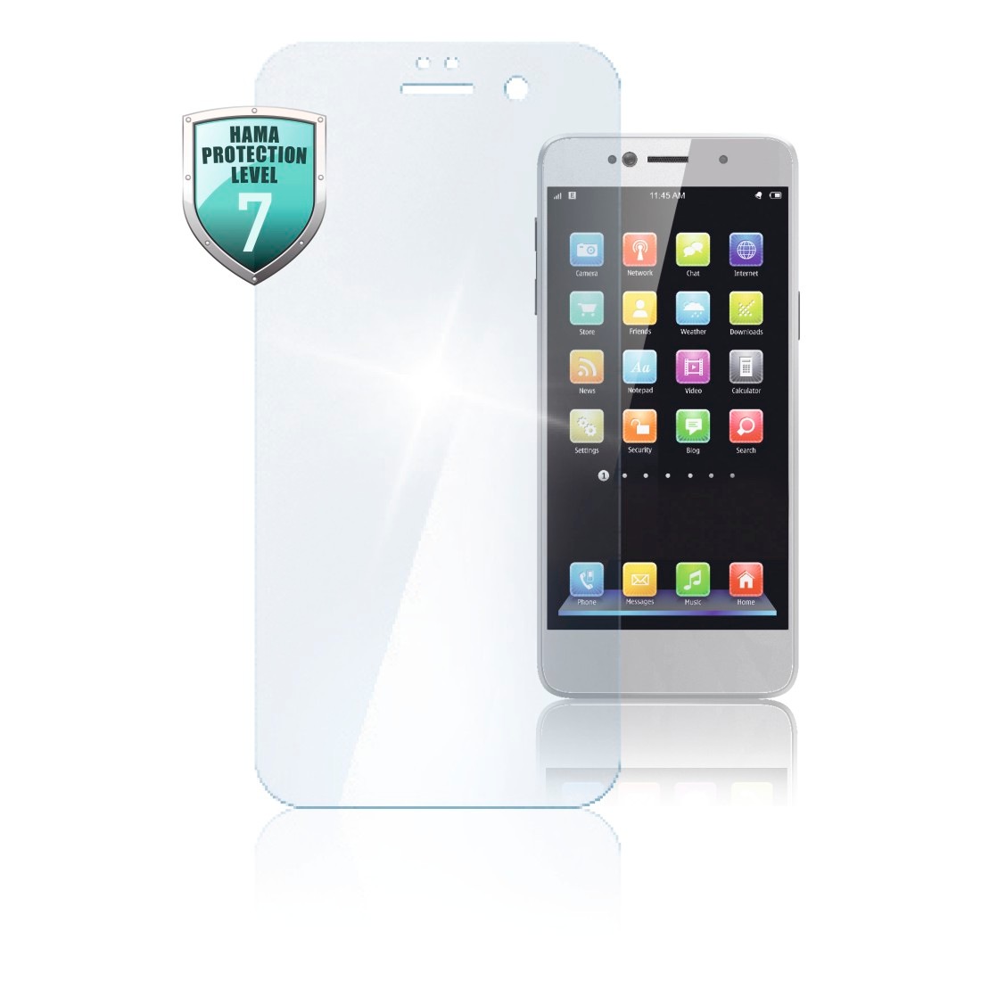 Hama Schutzglas, Displayschutzglas für Huawei P20 Lite