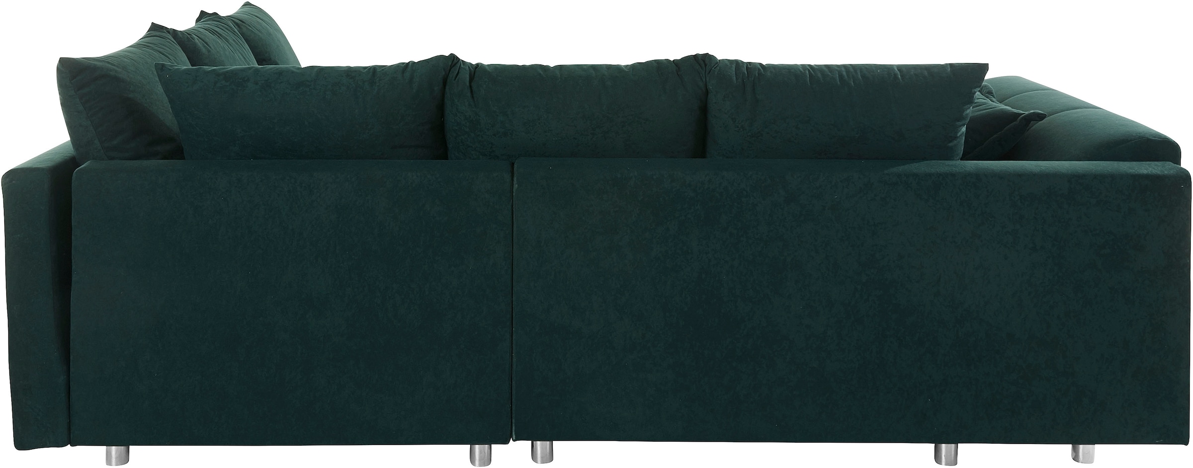 COLLECTION AB Ecksofa »(Spar-Set) Innsbruck L-Form und Hocker«, (Spar-Set), Ecksofa und Hocker, Recamiere links oder rechts montierbar