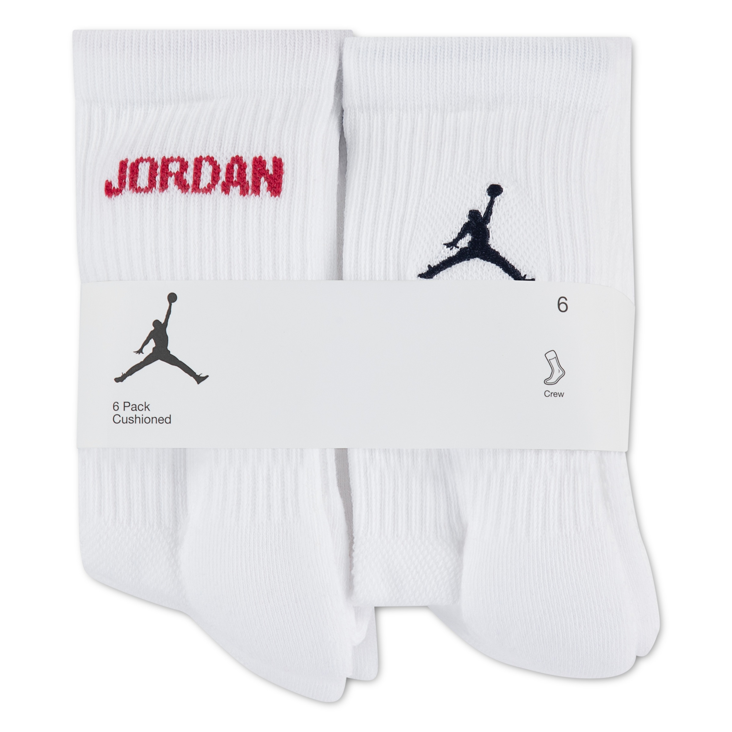Jordan Sportsocken »JHB JORDAN LEGEND CREW 6PK für Kinder« 6 Paar tlg.