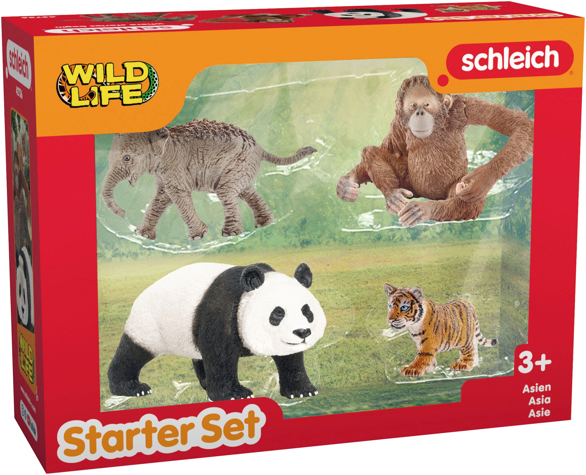 Spielwelt »WILD LIFE, Asien Starter-Set (42736)«