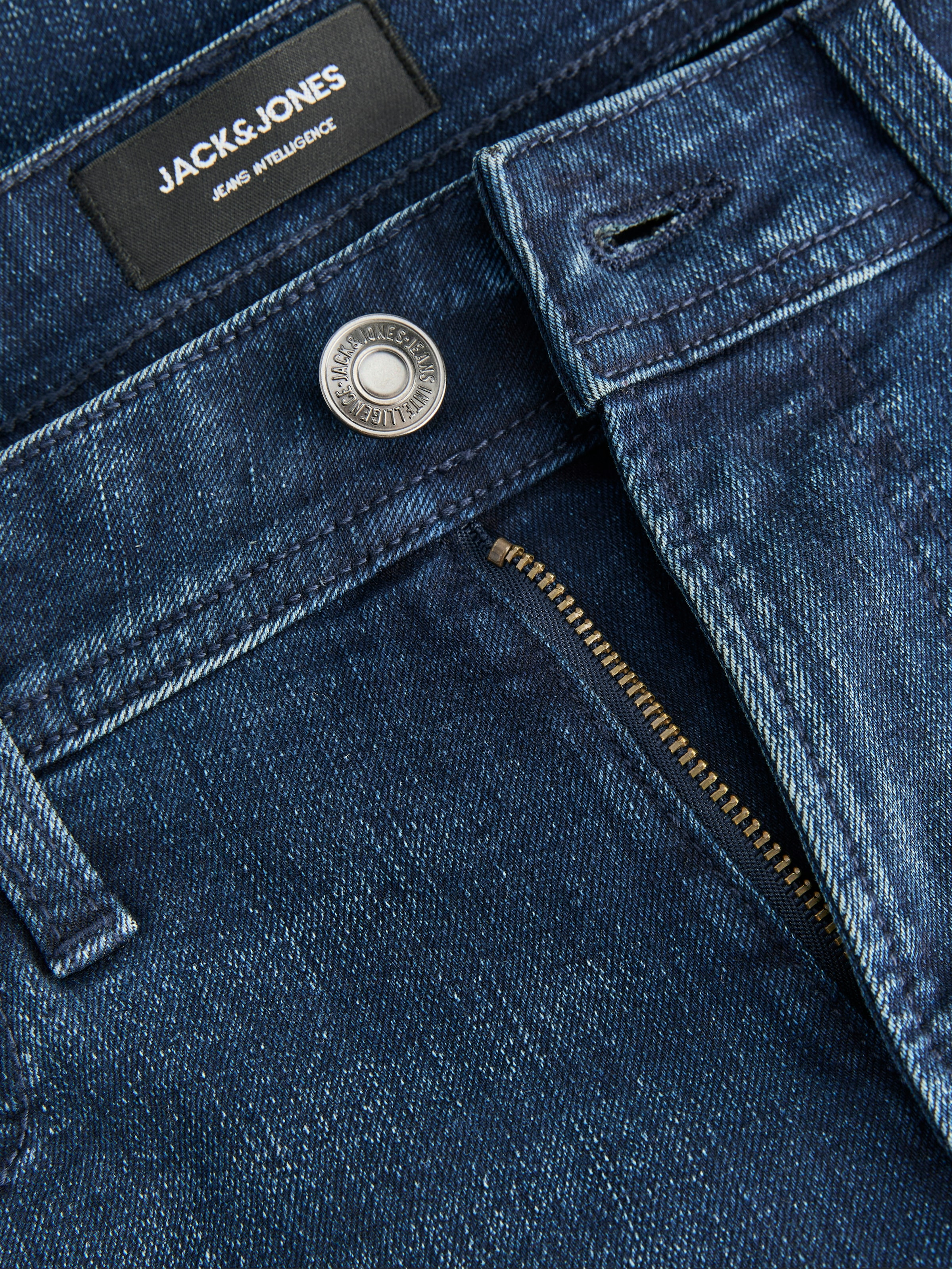 Jack & Jones Straight-Jeans »JJICLARK JJORIGINAL SQ 2« Baumwollmischung, straight fit