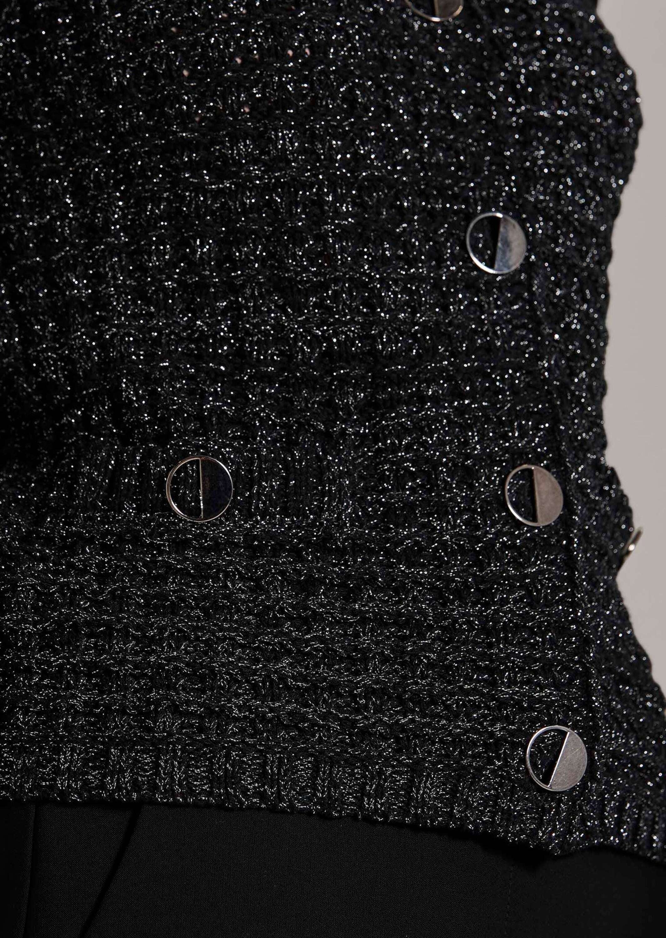 MADELEINE Strickjacke »Strickjacke Grobstrick-Cardigan mit Glanzgarn«