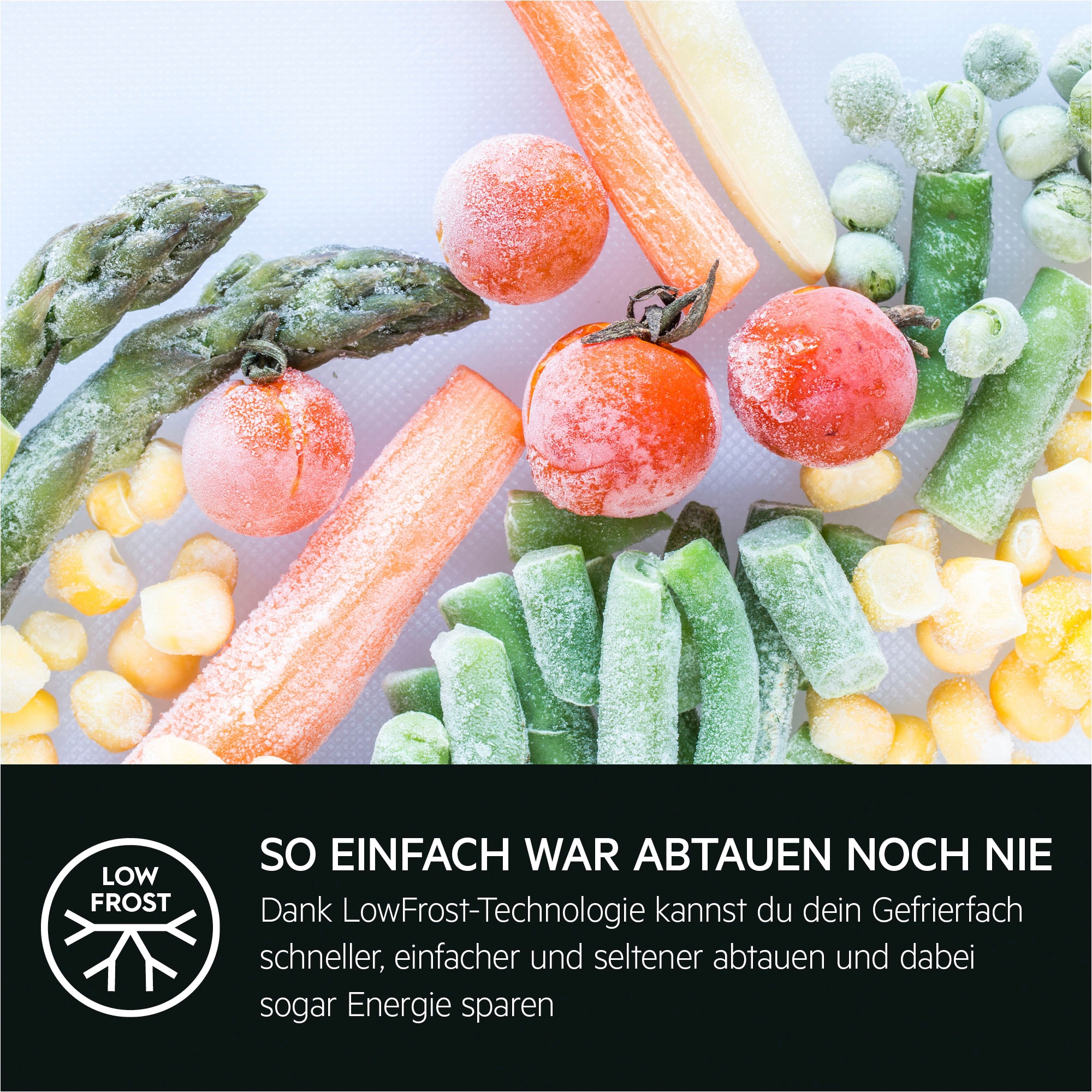 AEG Einbaukühlgefrierkombination Serie 5000 »OSC5S183ES«, 198 Liter, ColdSense - Schützt Lebensmittel, LED-Display, Schlepptür