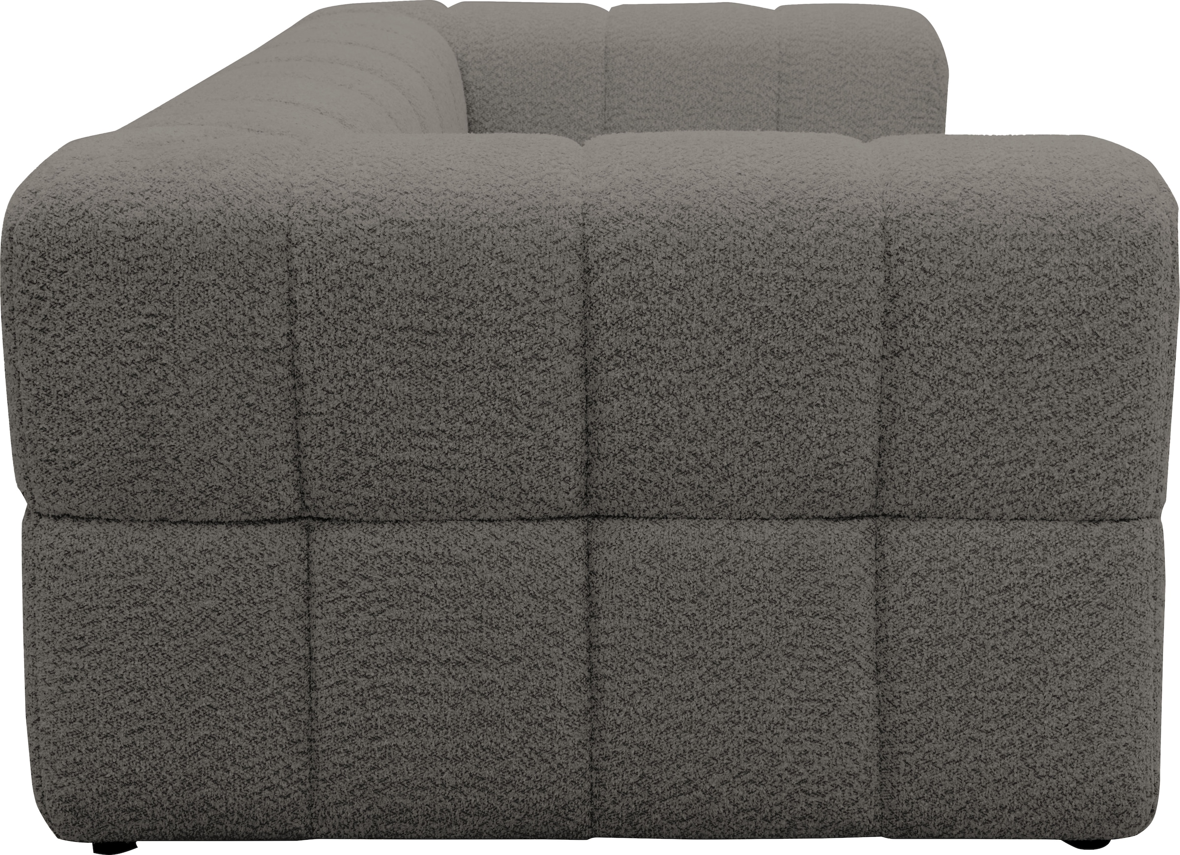 DOMO collection Big-Sofa »800019 Megasofa in 2 Breiten, Kassettensteppung, modern, Federkern«, (2 St.), Bigsofa mit Taschenfederkern und Kassettensteppung