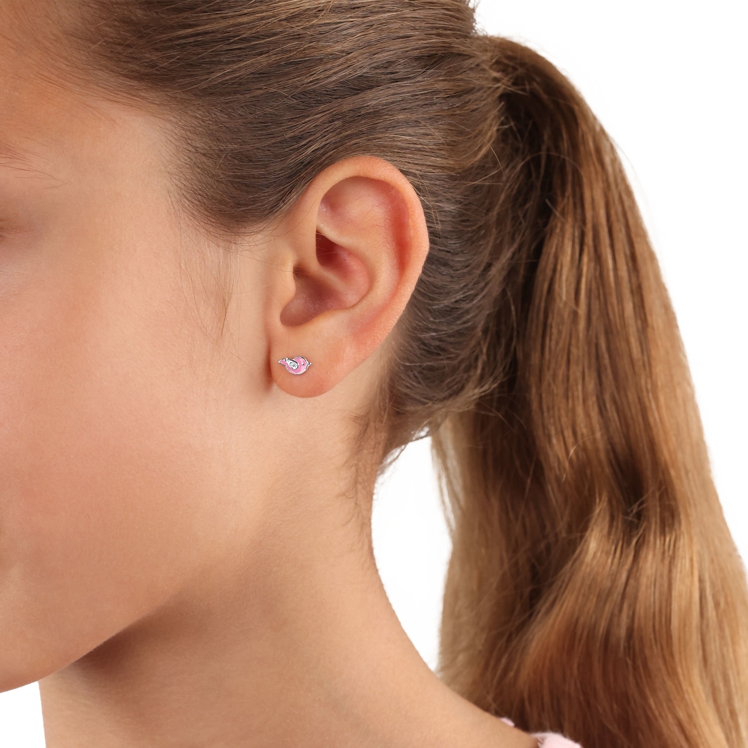 Prinzessin Lillifee Paar Ohrstecker »Vogel, 2037818«, mit Zirkonia (synth.)
