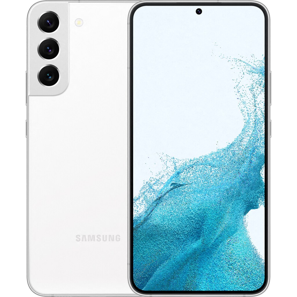 Samsung Smartphone »Galaxy S22+«, Phantom White, 16,8 cm/6,6 Zoll, 256 GB Speicherplatz, 50 MP Kamera