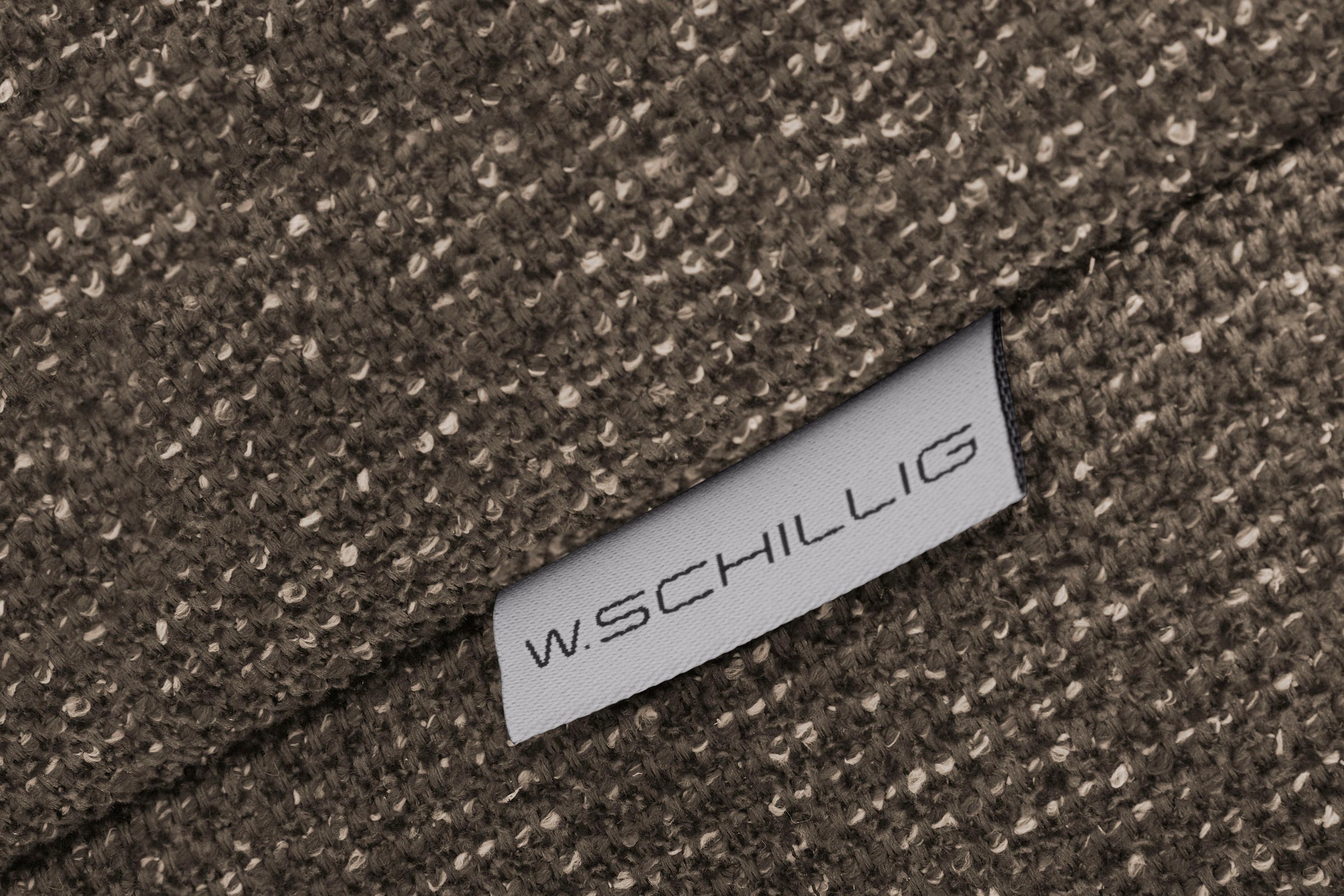 W.SCHILLIG 2-Sitzer »finn«, German Design Award 2016, Fußgestell Chrom glänzend, Breite 210 cm