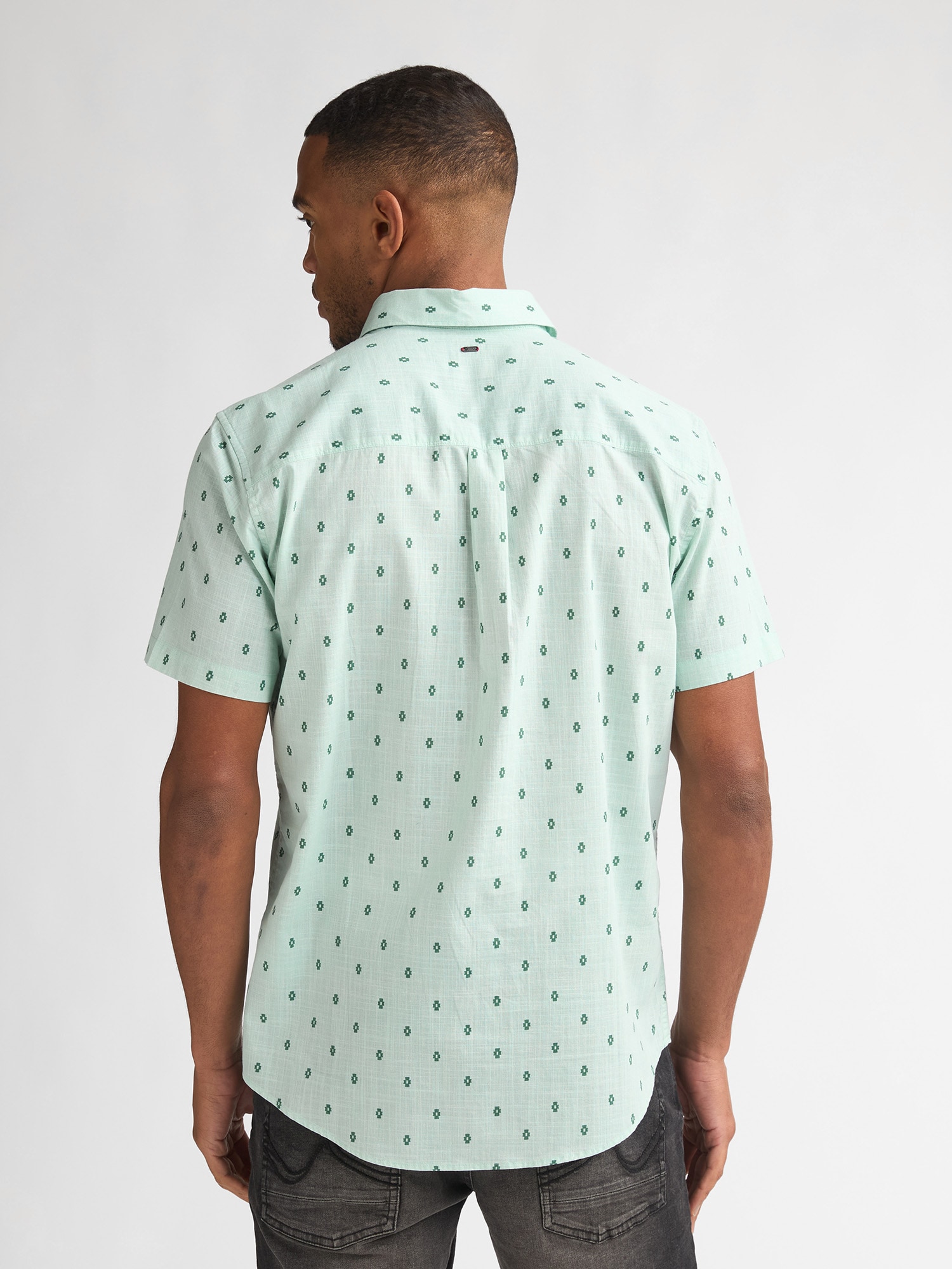 Petrol Industries Kurzarmhemd »Men Shirt Short Sleeve AOP« mit All-Over Print