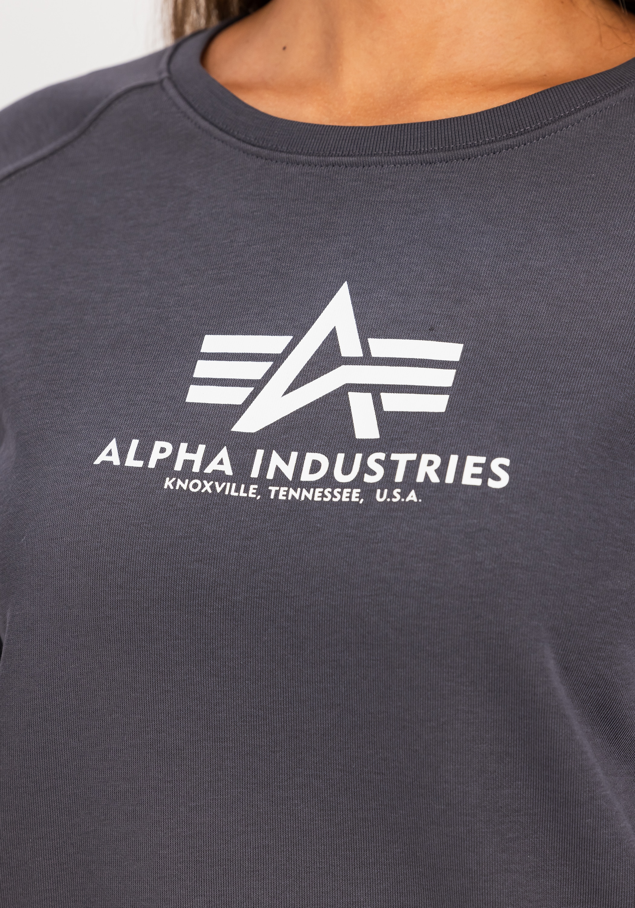 Alpha Industries Sweater »Alpha Industries Women - Sweatshirts New Basic Sweatshirt BL W«