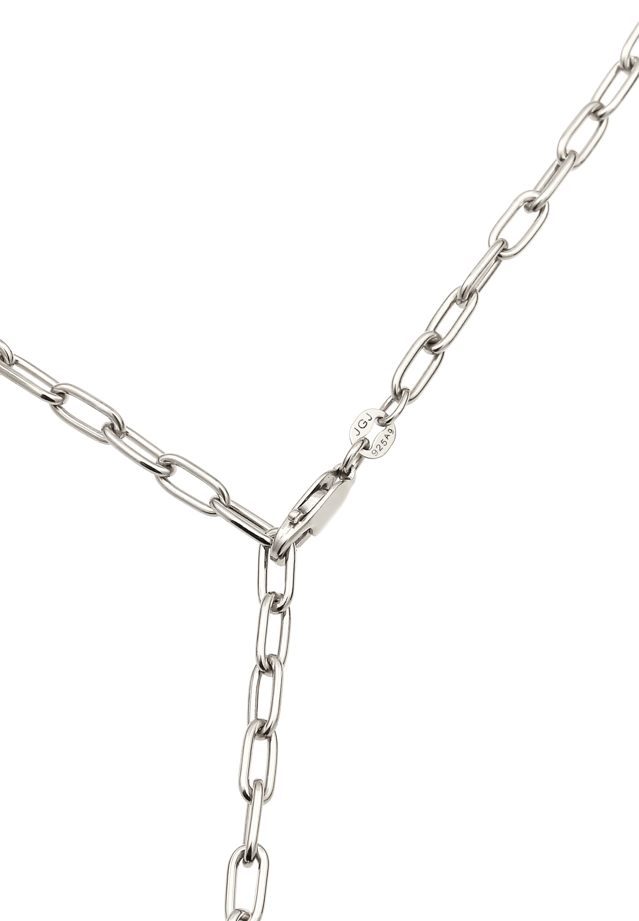 Elli Y-Kette »Halskette Y-Kette mit Perle von Swarovski® Weiß 925 Sterling Silber«