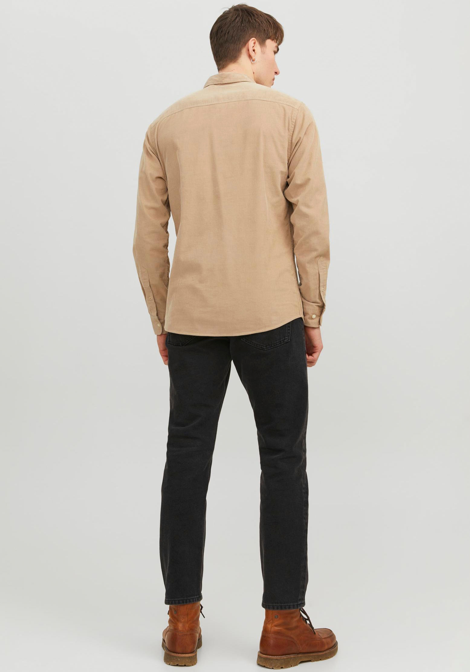 Jack & Jones Langarmhemd »JJECLASSIC CORD SHIRT LS SN«, aus Cord