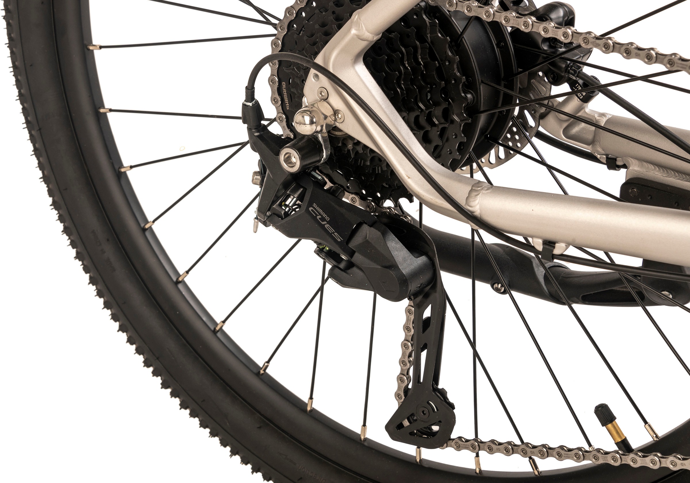Adore E-Bike »GV-650«, 9 Gang, Shimano, Cues, Heckmotor 250 W, Pedelec, Elektrofahrrad für Damen u. Herren, MTB
