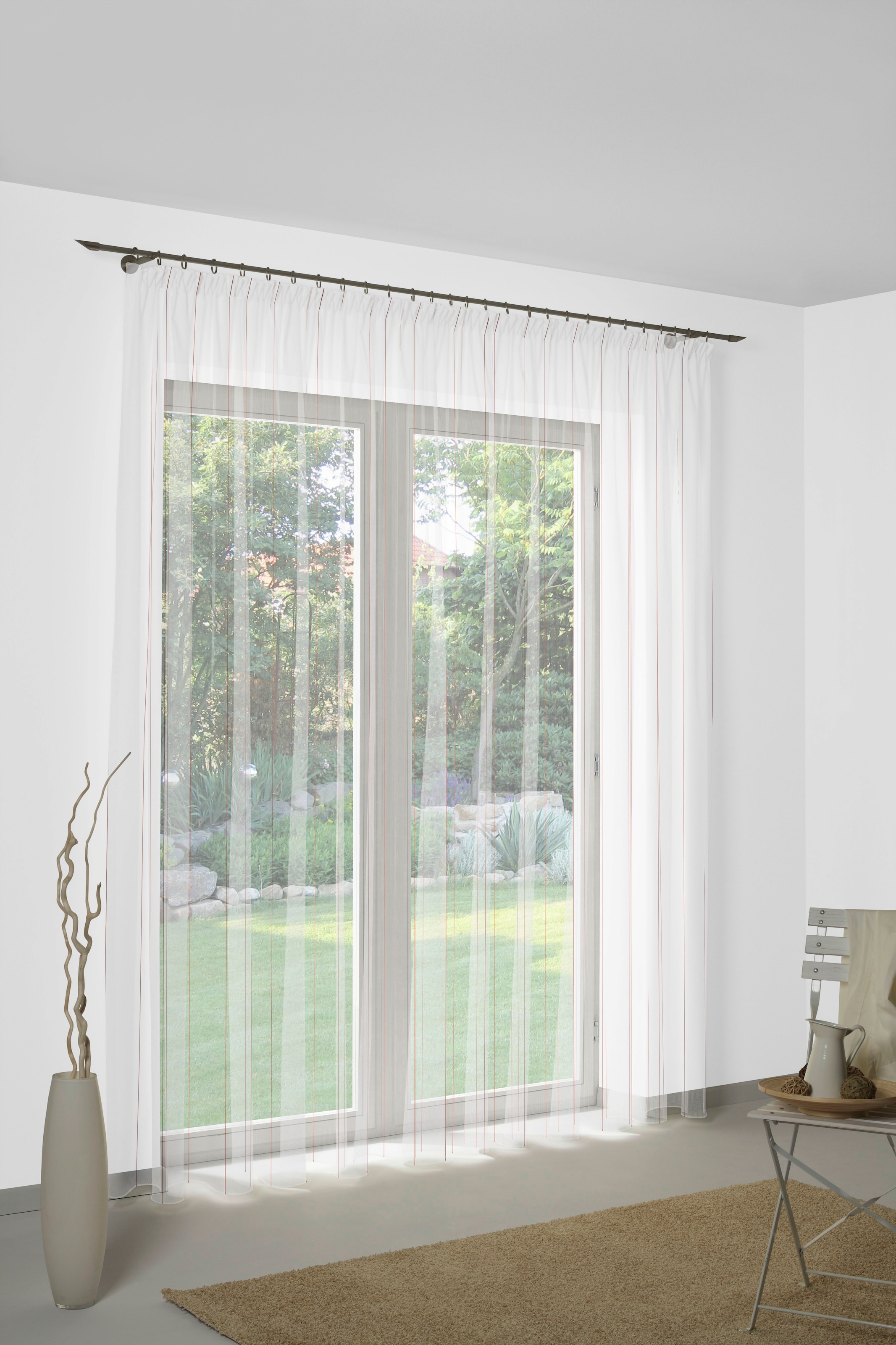 Wirth Gardine »Chiara« Faltenband 1 Stk. tlg.