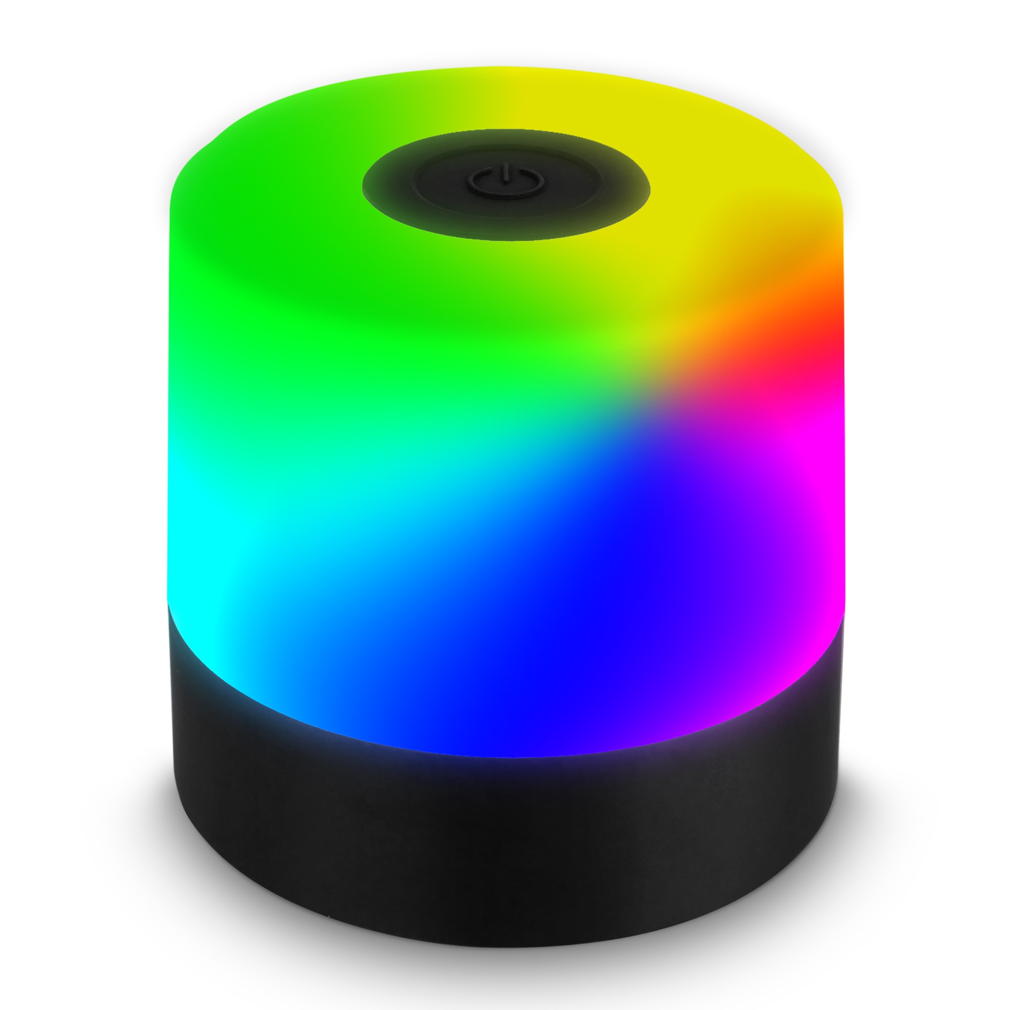 B.K.Licht Außen-Tischleuchte »BKL1590 Kabellose RGB Tischlampe, 4-Stufen Dimmer, mit USB« LED-Modul 1 Stk. Extra-Warmweiß 2.700 K, 200 Lm, 2,5W, IP44, nicht dimmbar, 7x7cm, Schwarz