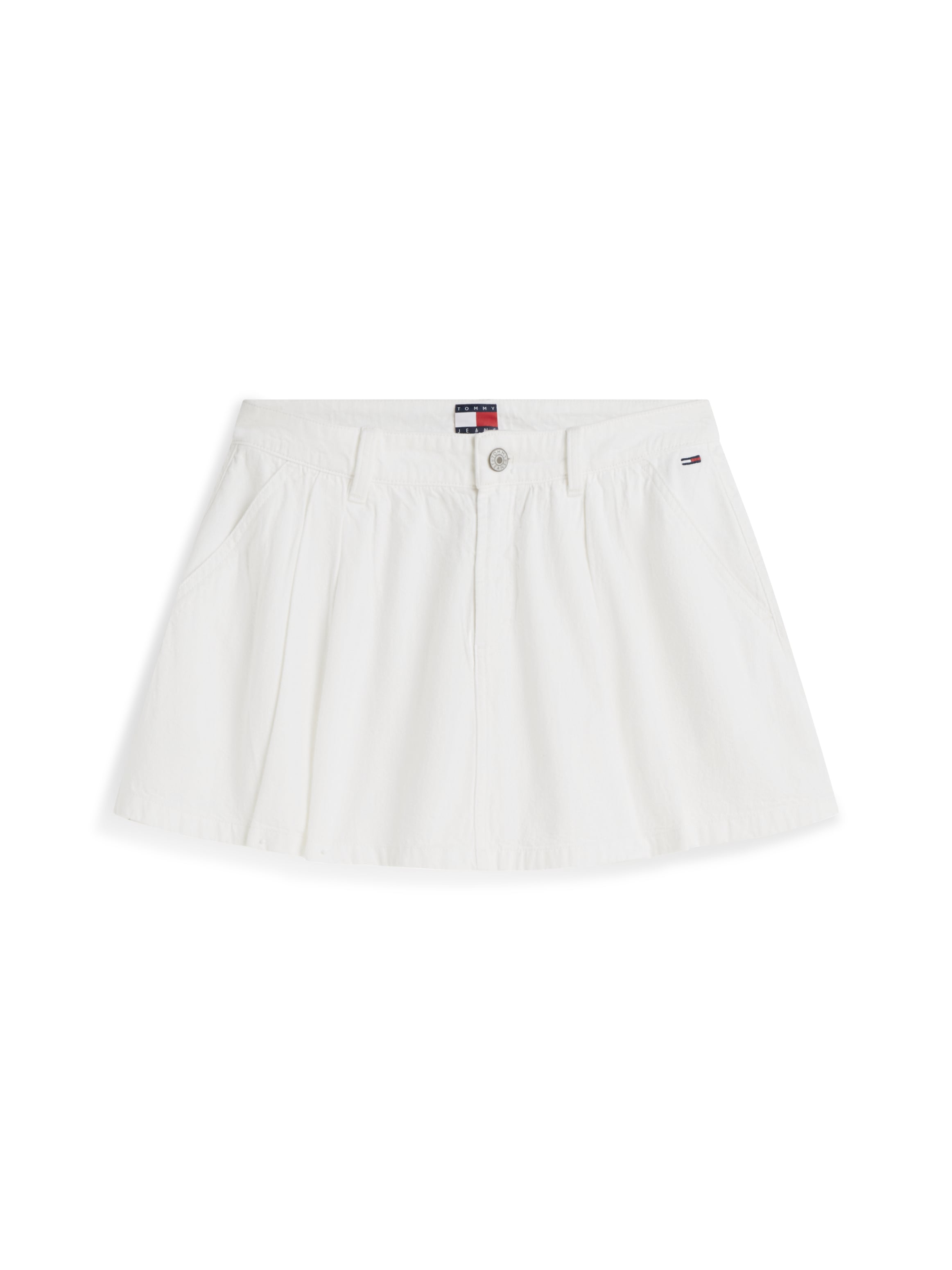 Tommy Jeans Minirock »TJW TWILL FLARED MINI SKIRT« Baumwollmischung, in ausgestellter Form